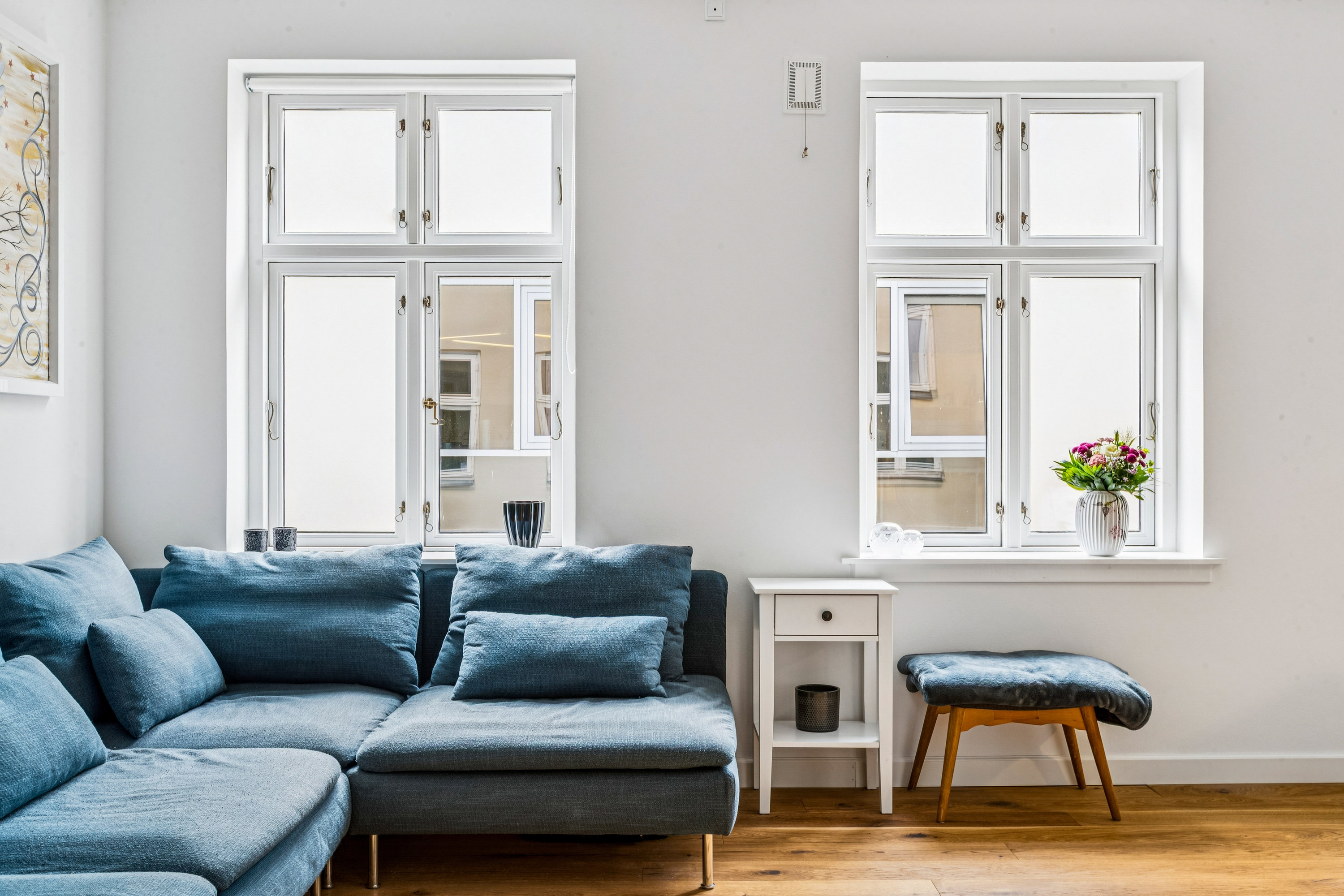 Fremhævet stue billede i fuldskærmstilstand. Billede af Groskenstræde 3, 1. tv., 3000 Helsingør