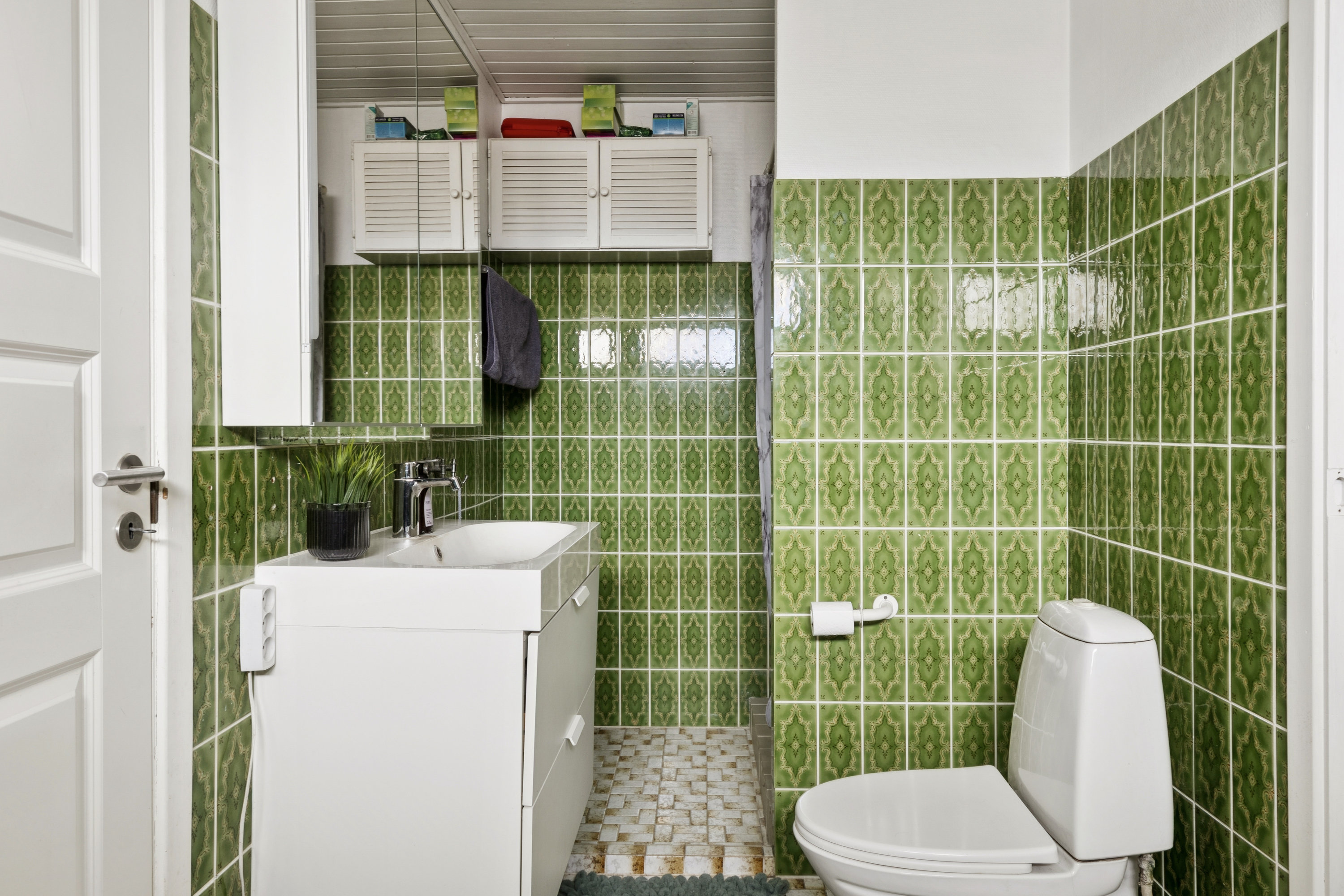 Fremhævet badeværelse billede i fuldskærmstilstand. Billede af Tranekær 6, 4532 Gislinge