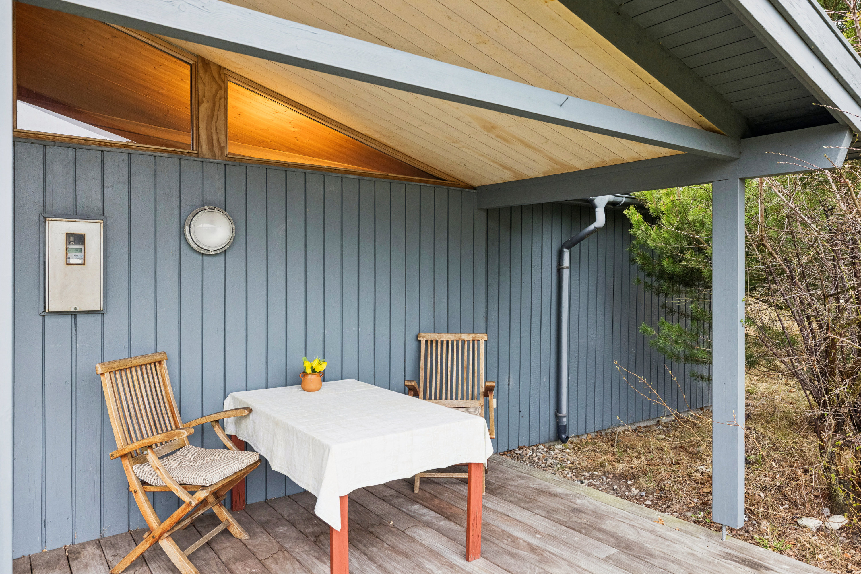 Fremhævet terrasse billede i fuldskærmstilstand. Billede af Stavnsborgvej 37, Gjerrild, 8500 Grenaa