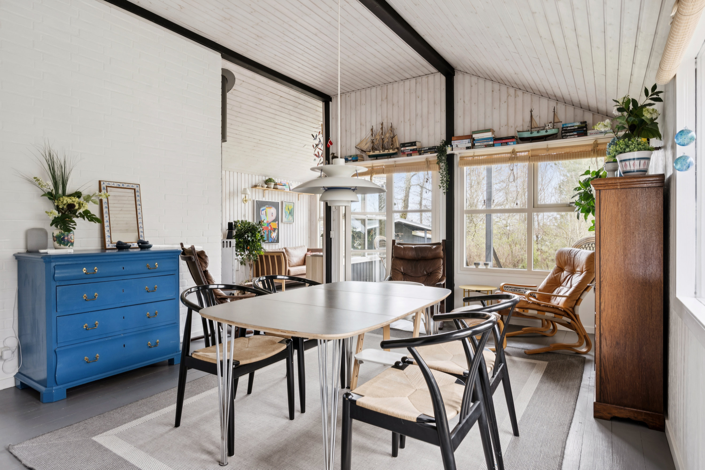 Fremhævet spisestue billede i fuldskærmstilstand. Billede af Vibevej 2, Skovgårde, 8961 Allingåbro