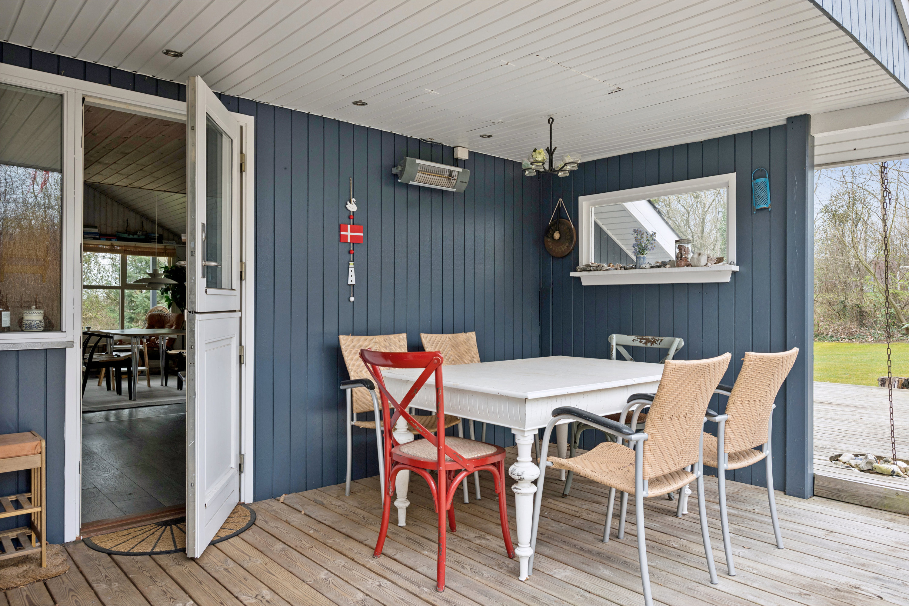 Fremhævet terrasse billede i fuldskærmstilstand. Billede af Vibevej 2, Skovgårde, 8961 Allingåbro