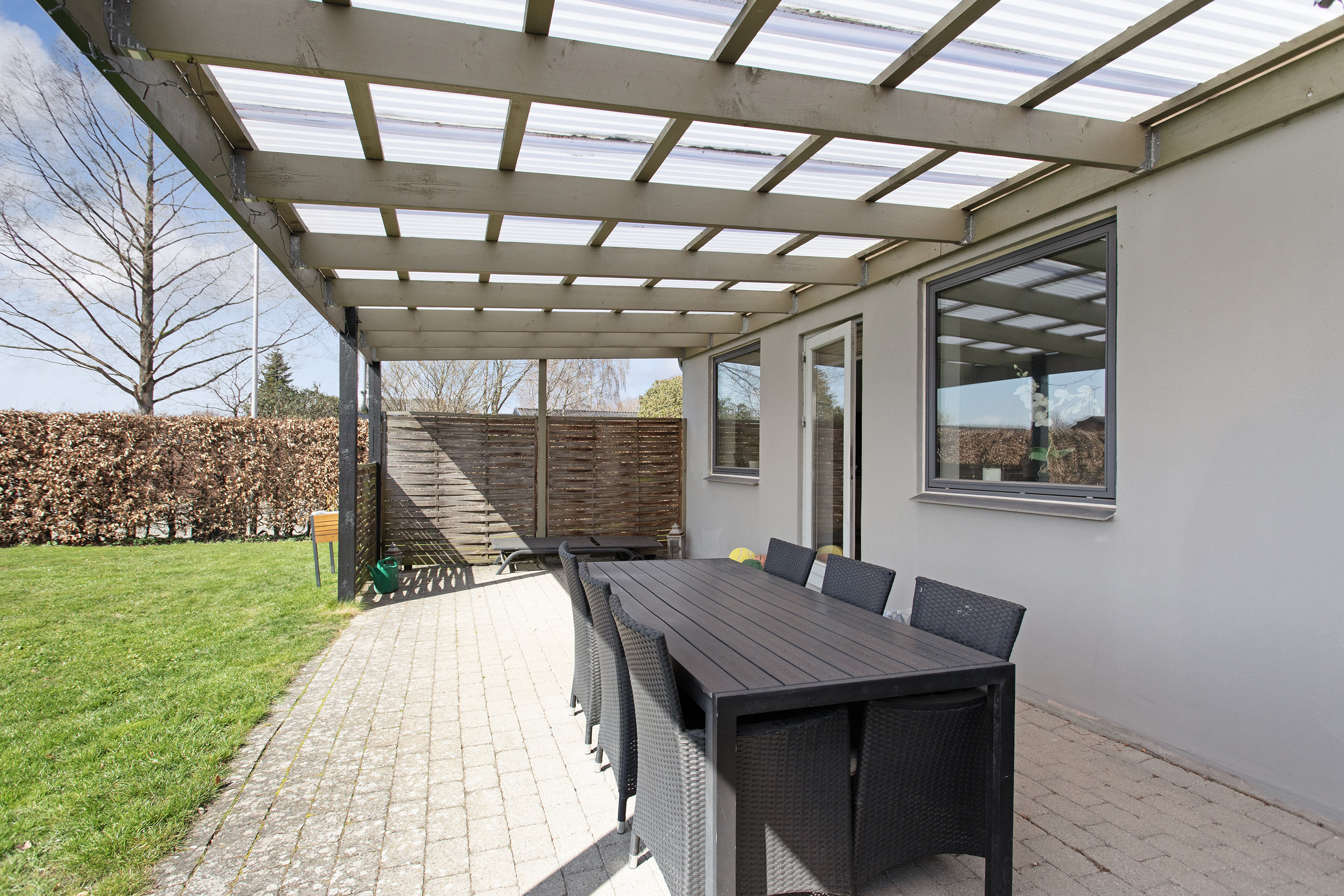 Fremhævet terrasse billede i fuldskærmstilstand. Billede af Åbyvej 15, 2740 Skovlunde