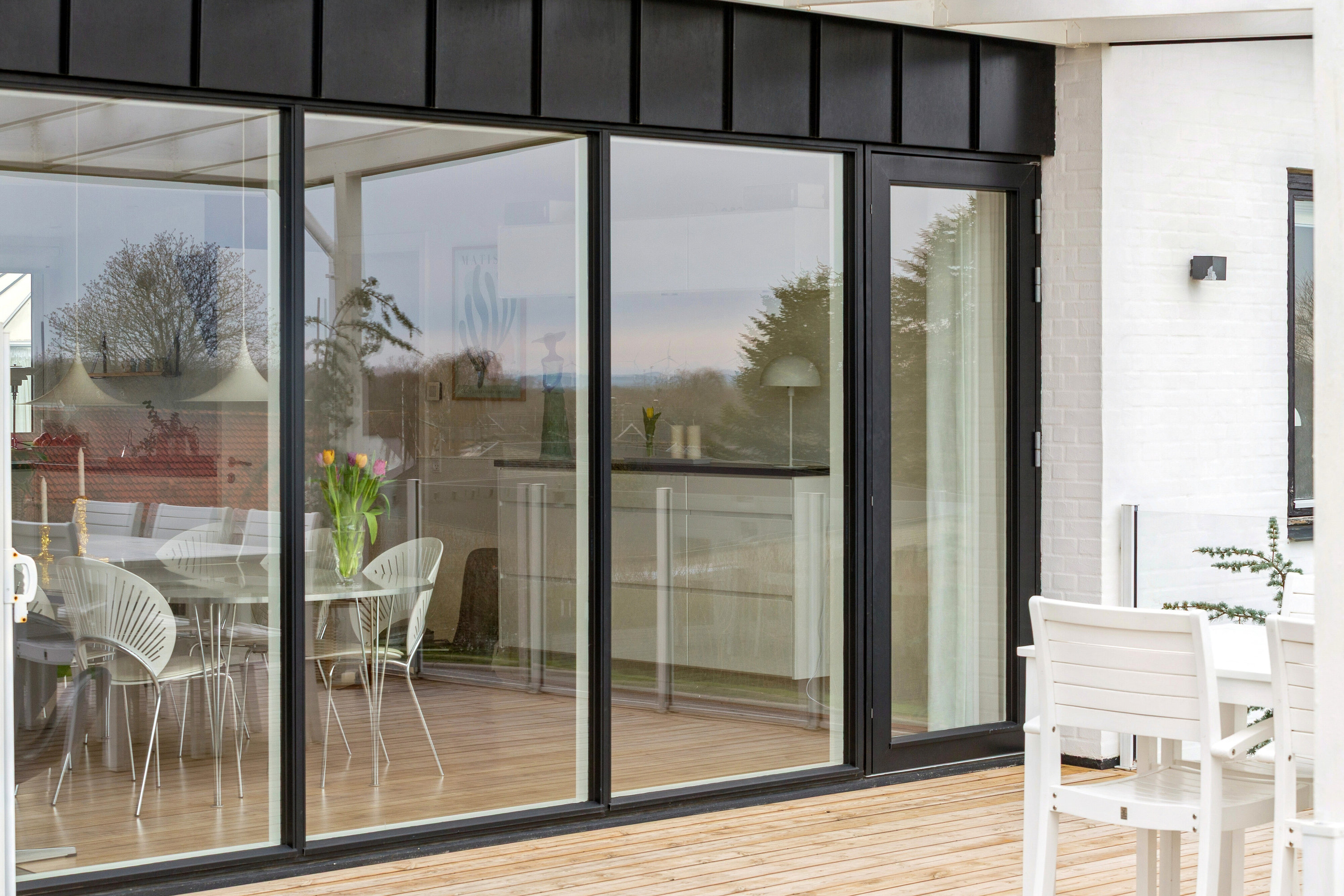 Fremhævet terrasse billede i fuldskærmstilstand. Billede af Lien 2, 9800 Hjørring