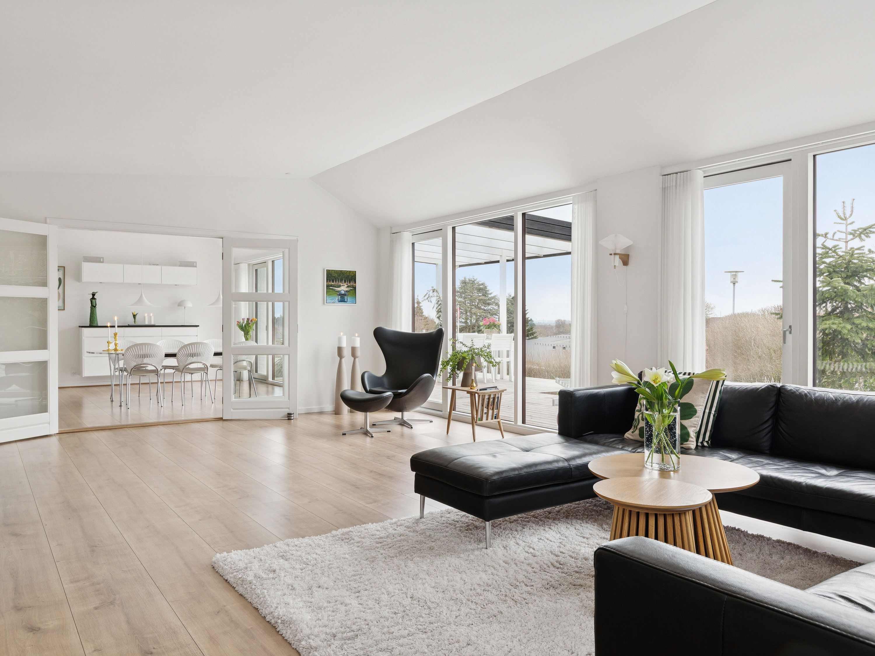 Fremhævet stue billede i fuldskærmstilstand. Billede af Lien 2, 9800 Hjørring