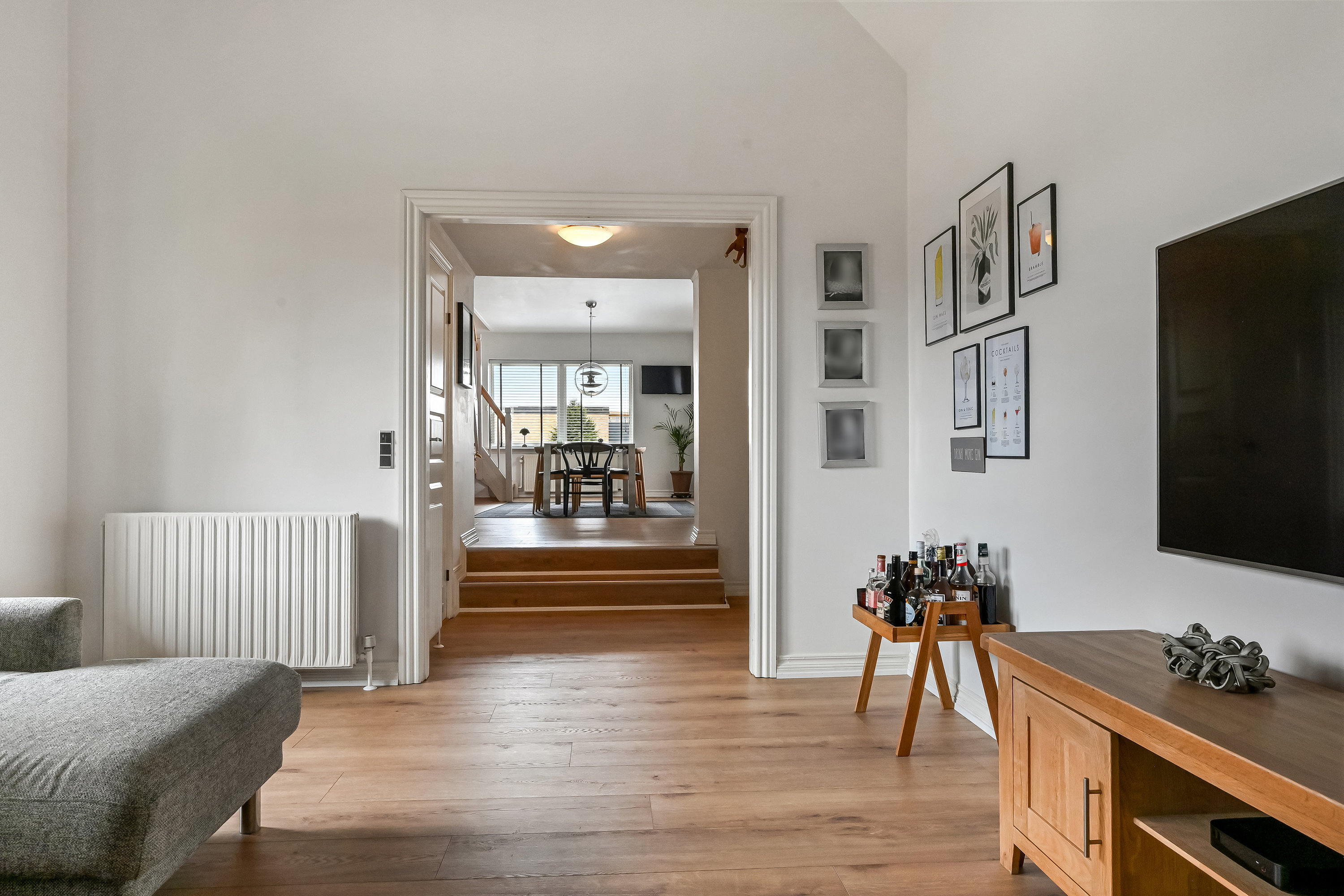 Fremhævet stue billede i fuldskærmstilstand. Billede af Danasvej 42, 7400 Herning