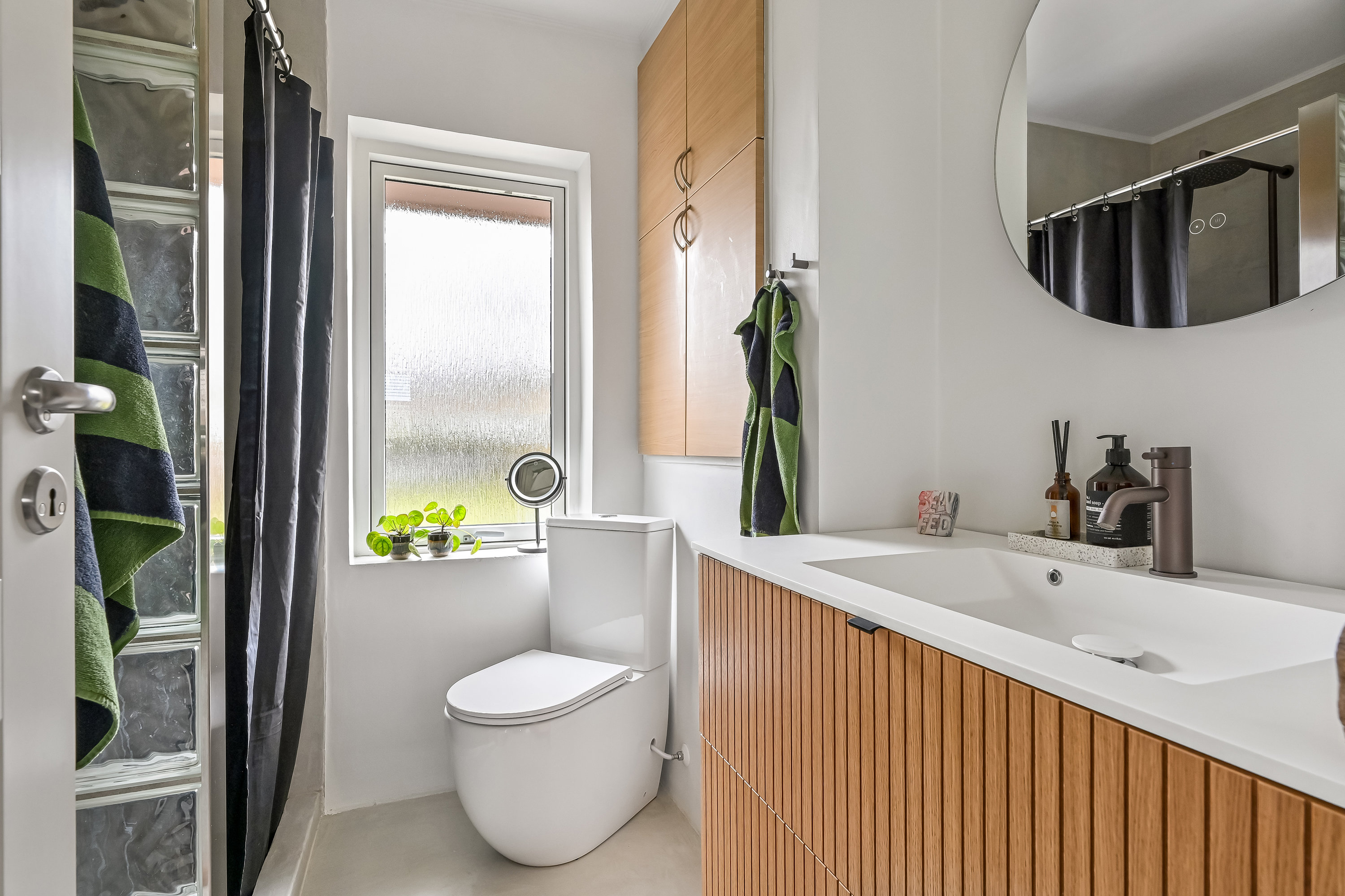 Fremhævet badeværelse billede i fuldskærmstilstand. Billede af Danasvej 42, 7400 Herning