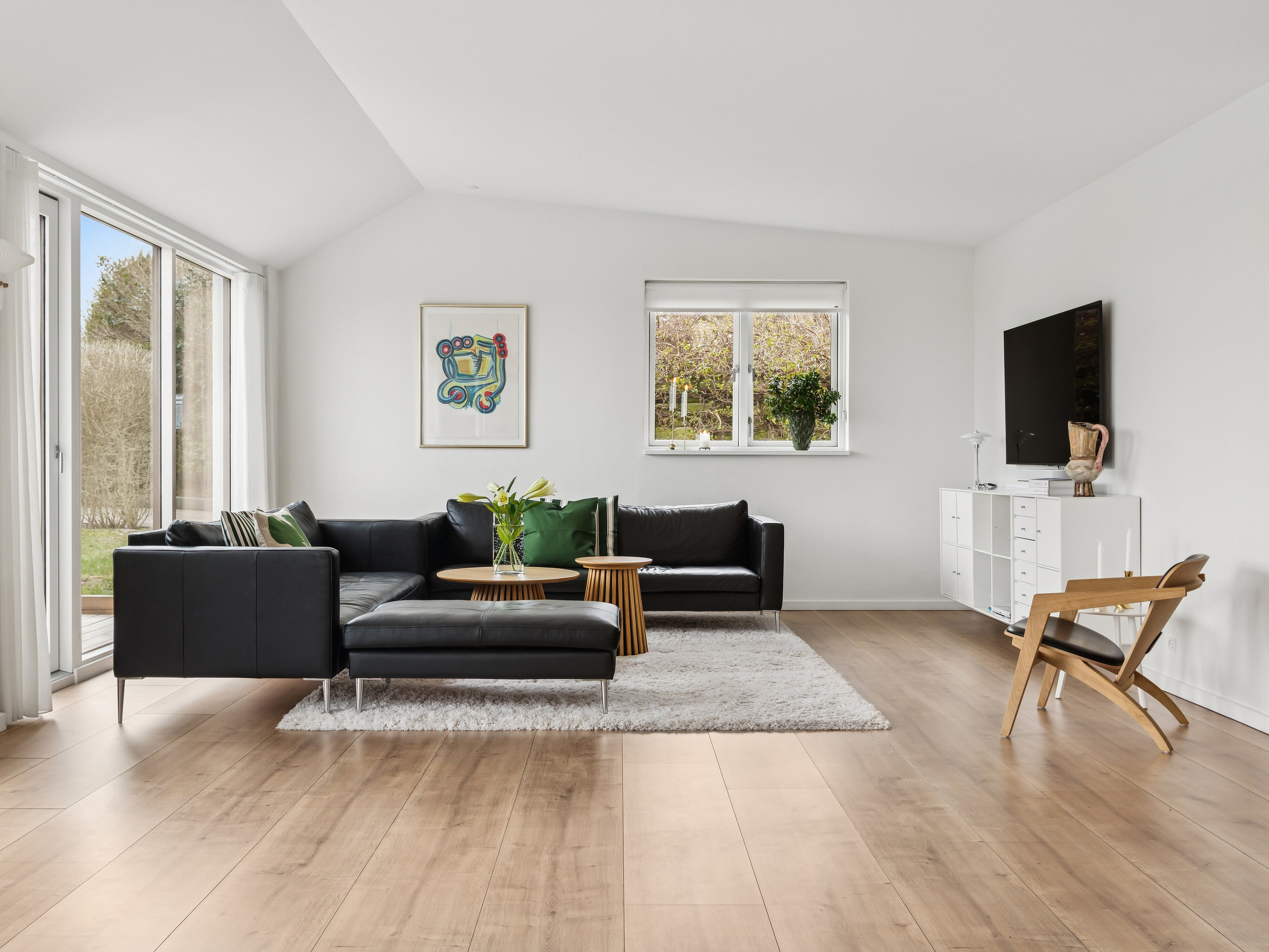 Fremhævet stue billede i fuldskærmstilstand. Billede af Lien 2, 9800 Hjørring