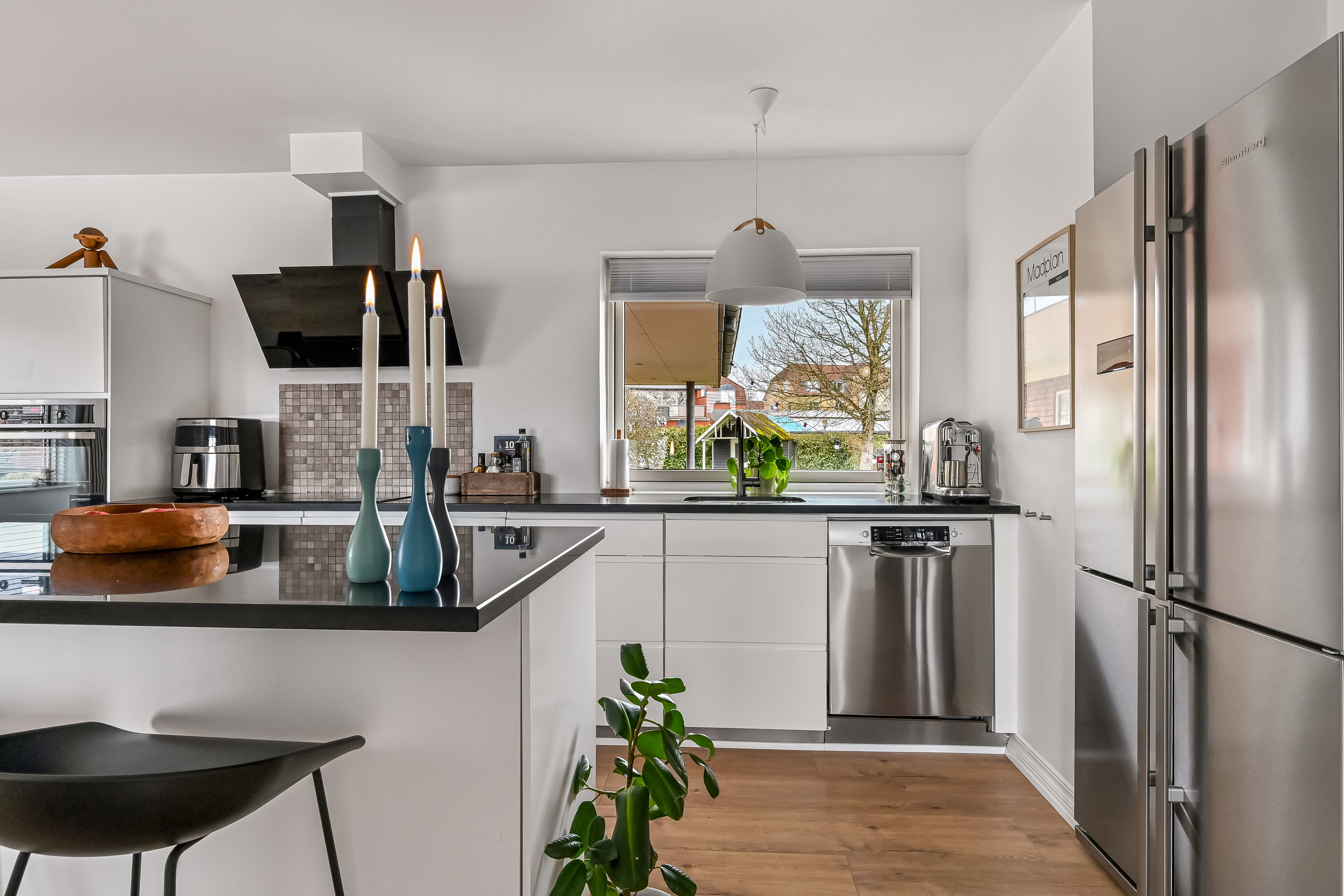 Fremhævet køkken billede i fuldskærmstilstand. Billede af Danasvej 42, 7400 Herning