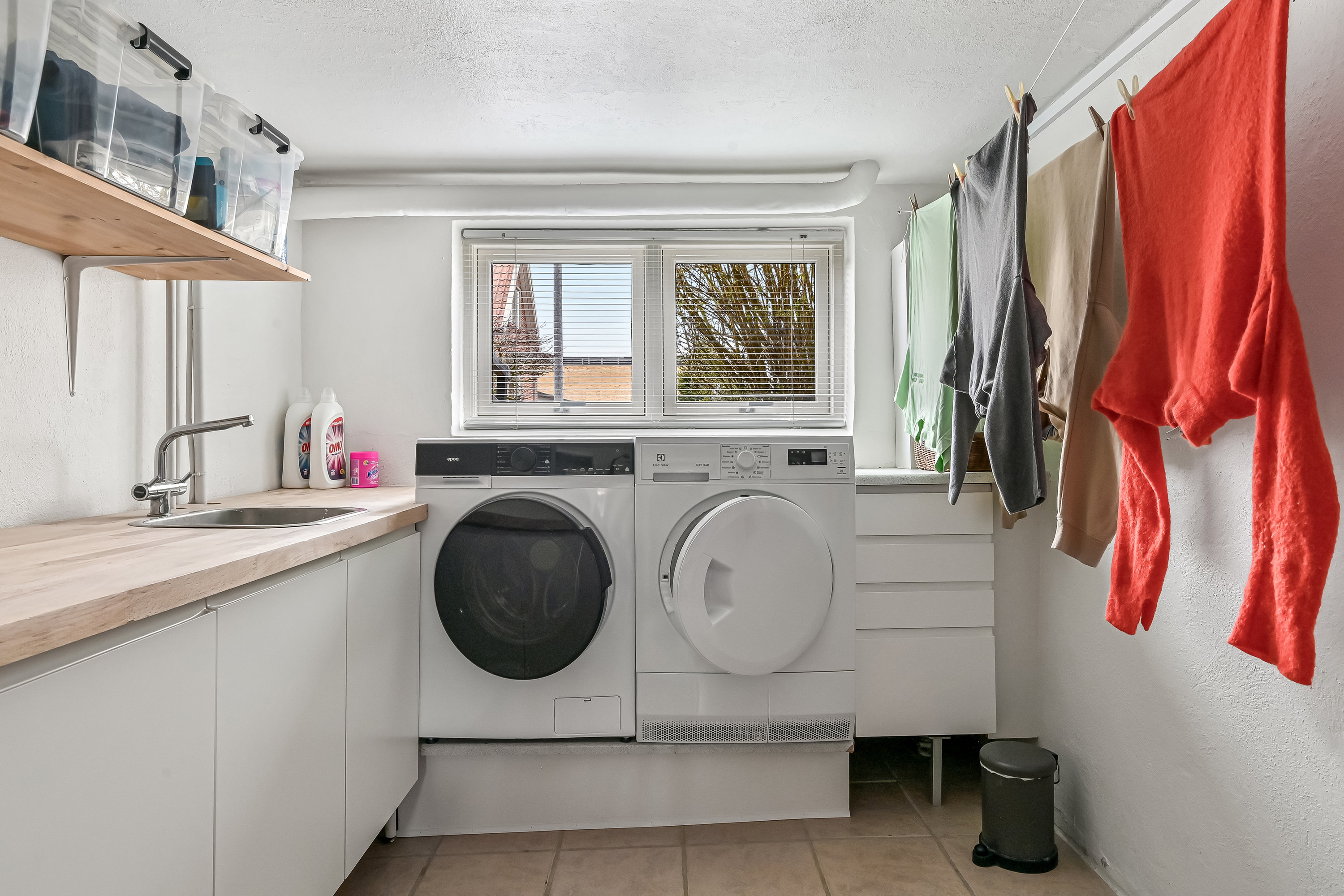 Fremhævet vaskerum billede i fuldskærmstilstand. Billede af Danasvej 42, 7400 Herning