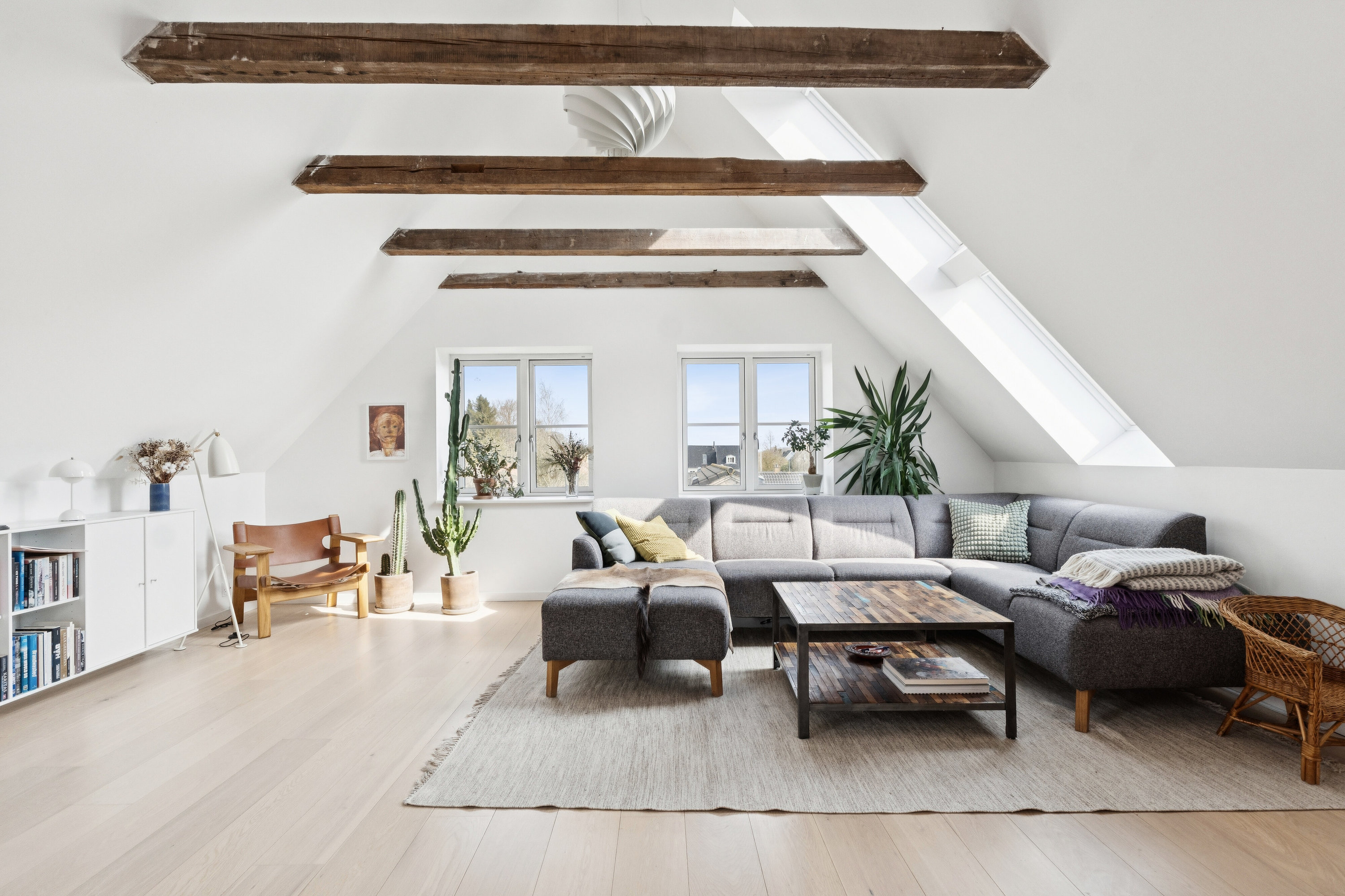 Fremhævet stue billede i fuldskærmstilstand. Billede af Michael Anchers Vej 15A, 8270 Højbjerg