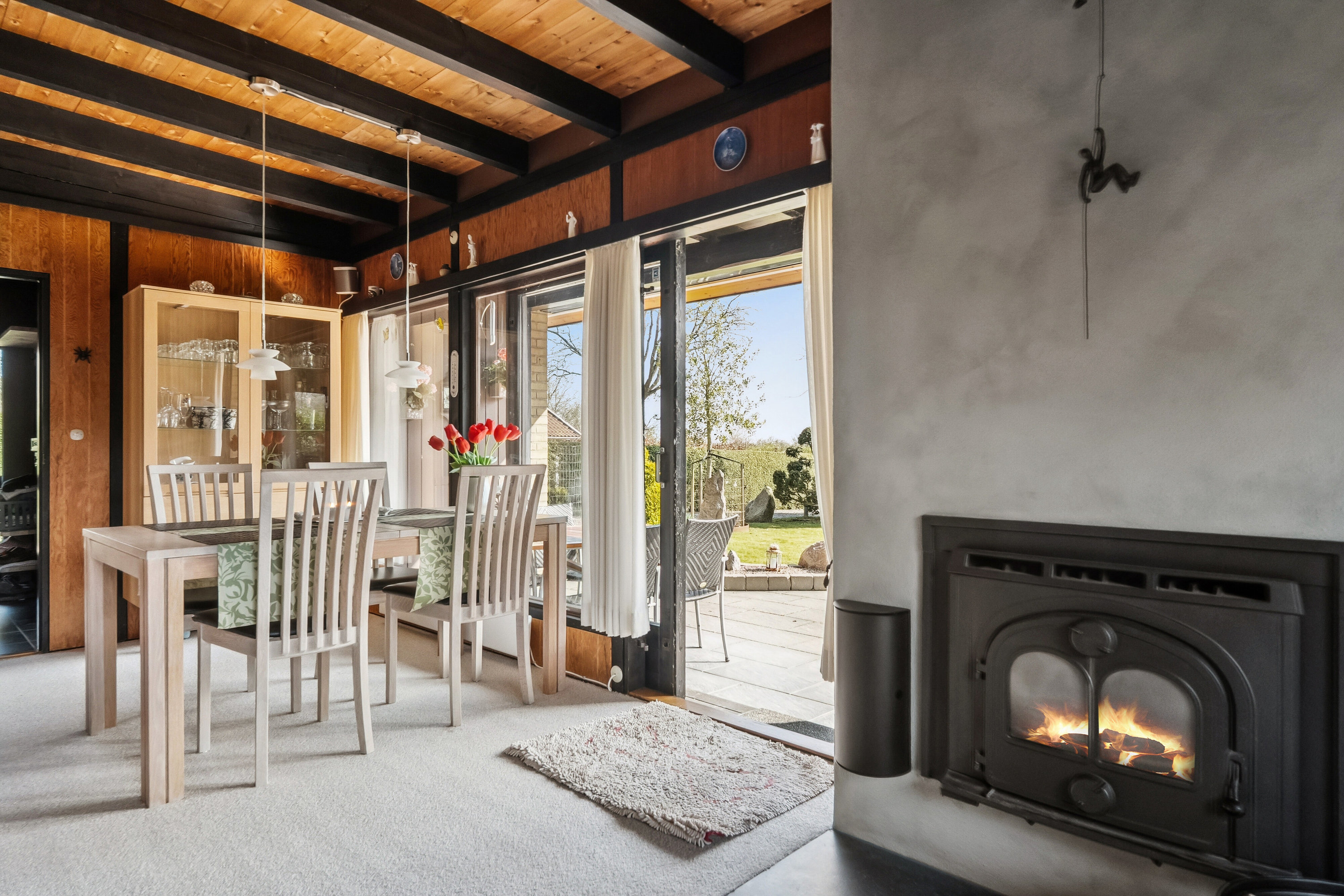 Fremhævet spisestue billede i fuldskærmstilstand. Billede af Bøgevej 13, 4771 Kalvehave