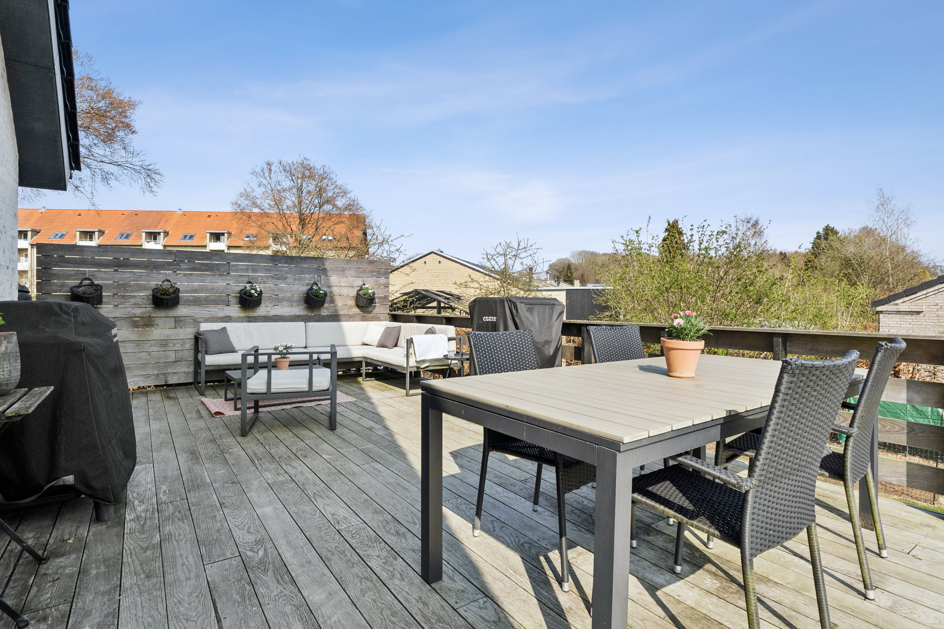 Fremhævet terrasse billede i fuldskærmstilstand. Billede af Michael Anchers Vej 15A, 8270 Højbjerg