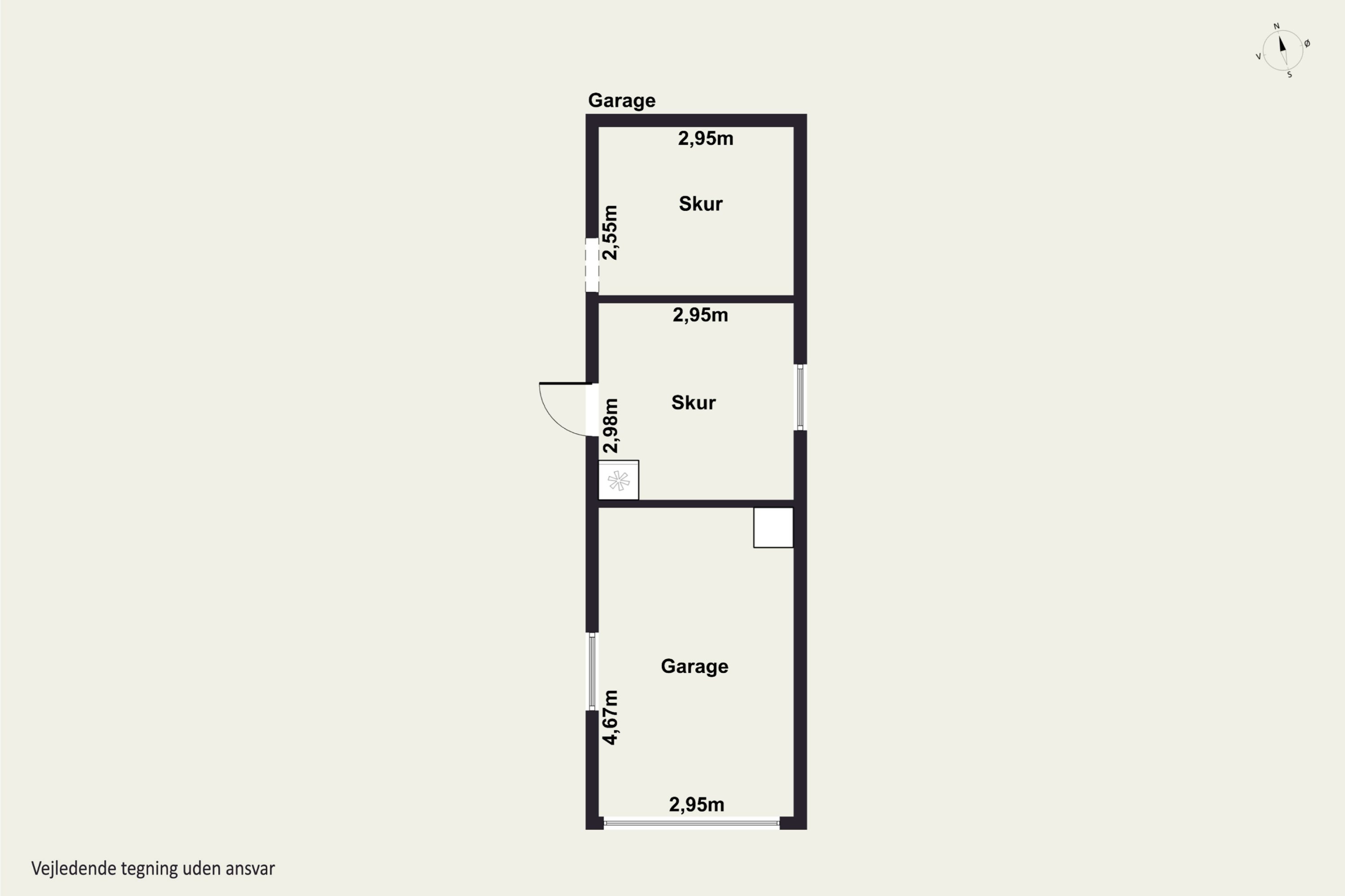 Plantegninger billede af Bøgevej 13, 4771 Kalvehave