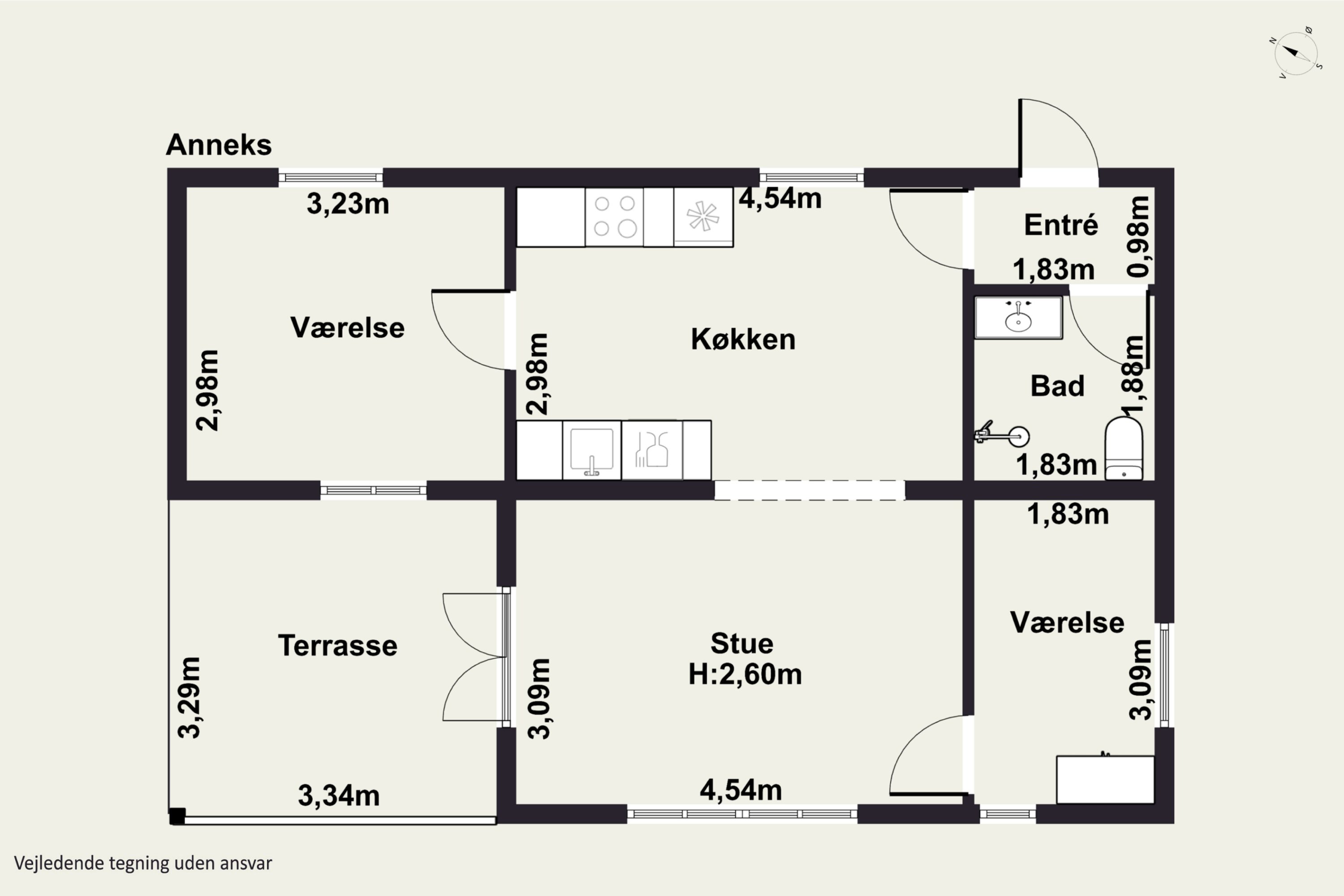 Plantegninger billede af Skovsbovej 235, Skovsbo, 5700 Svendborg