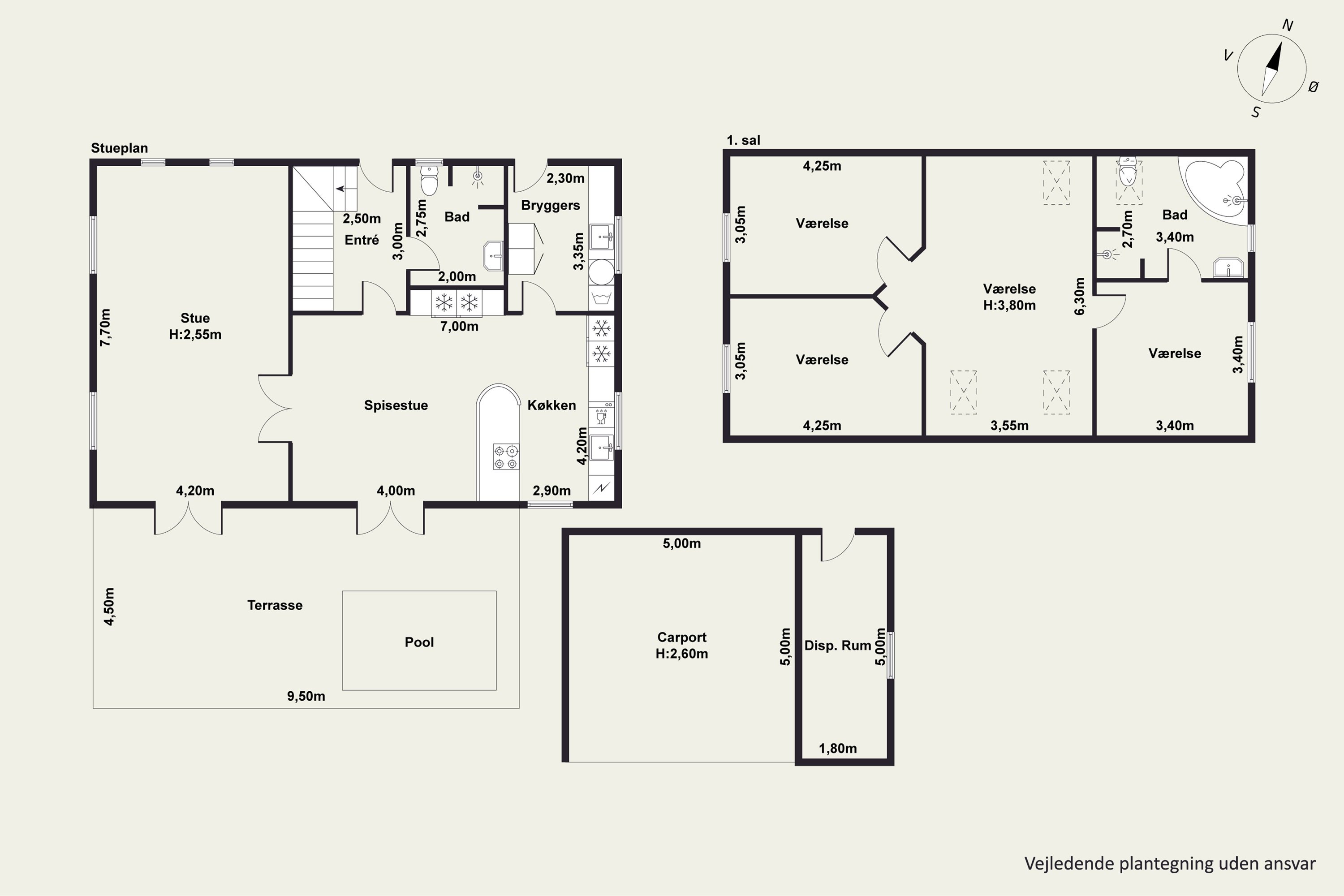 Plantegninger billede af Syvendehusvej 21, 2730 Herlev