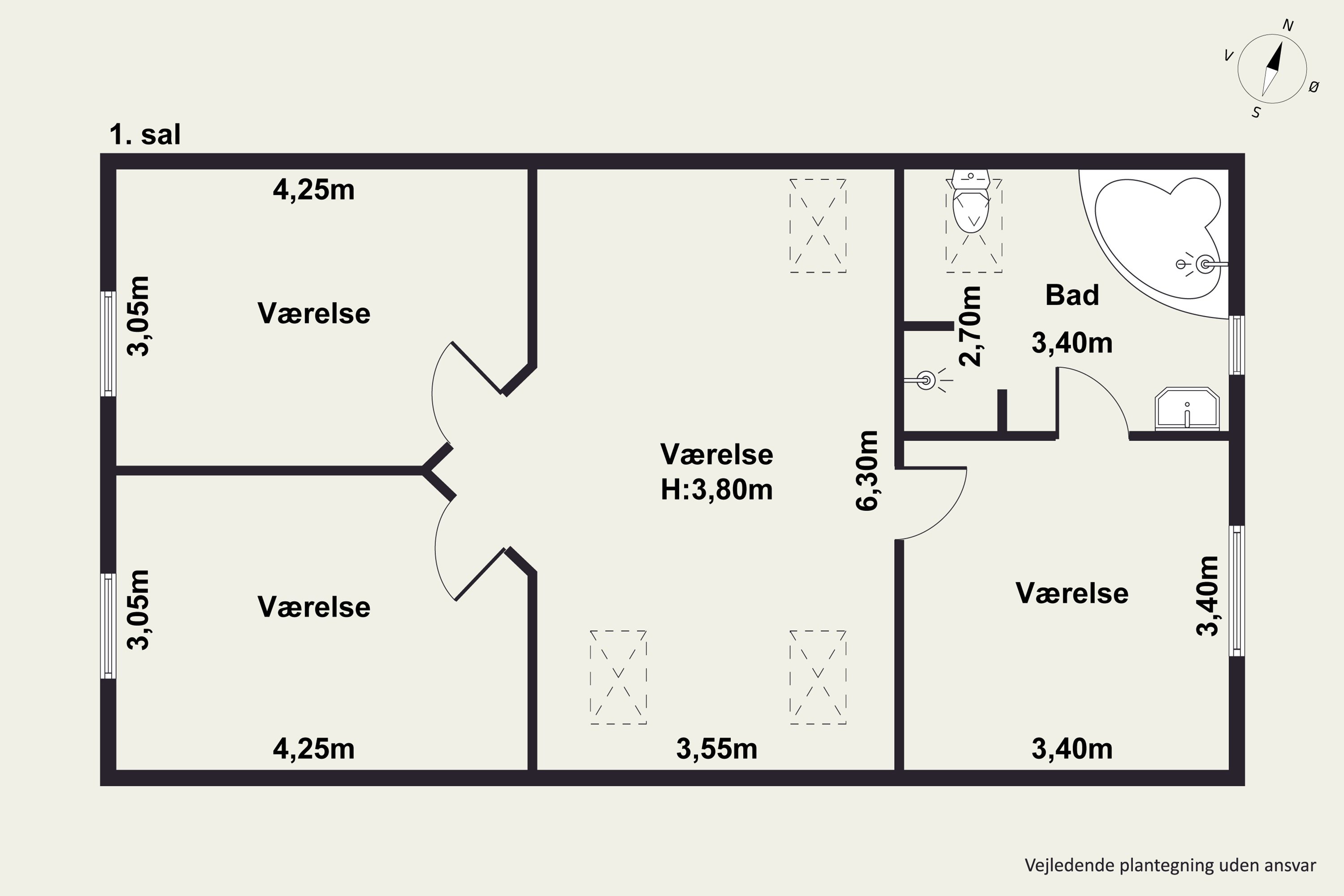Plantegninger billede af Syvendehusvej 21, 2730 Herlev