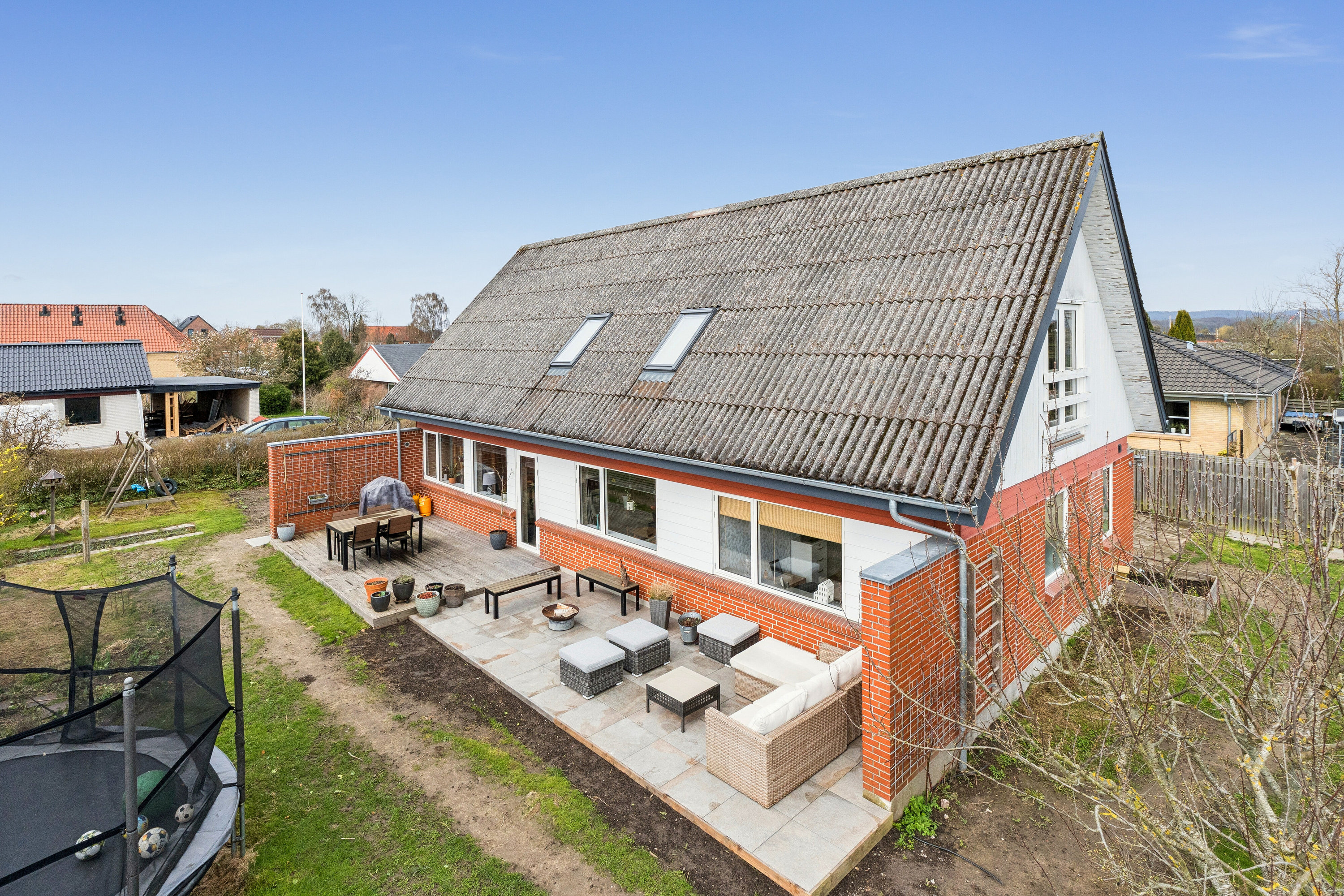 Fremhævet udsigt fra toppen billede i fuldskærmstilstand. Billede af Toftevænget 4, 8464 Galten