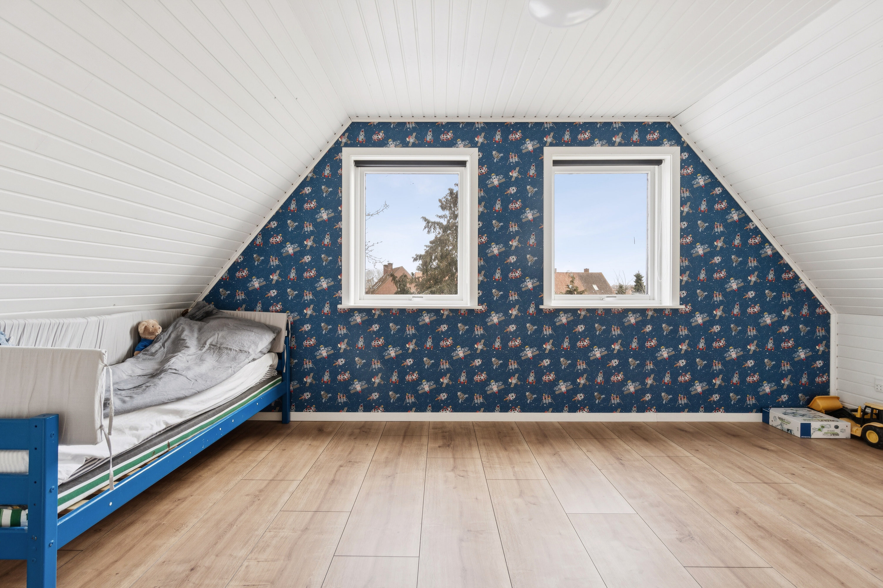 Fremhævet soveværelse billede i fuldskærmstilstand. Billede af Spurvevænget 7, Nexø, 3730 Nexø