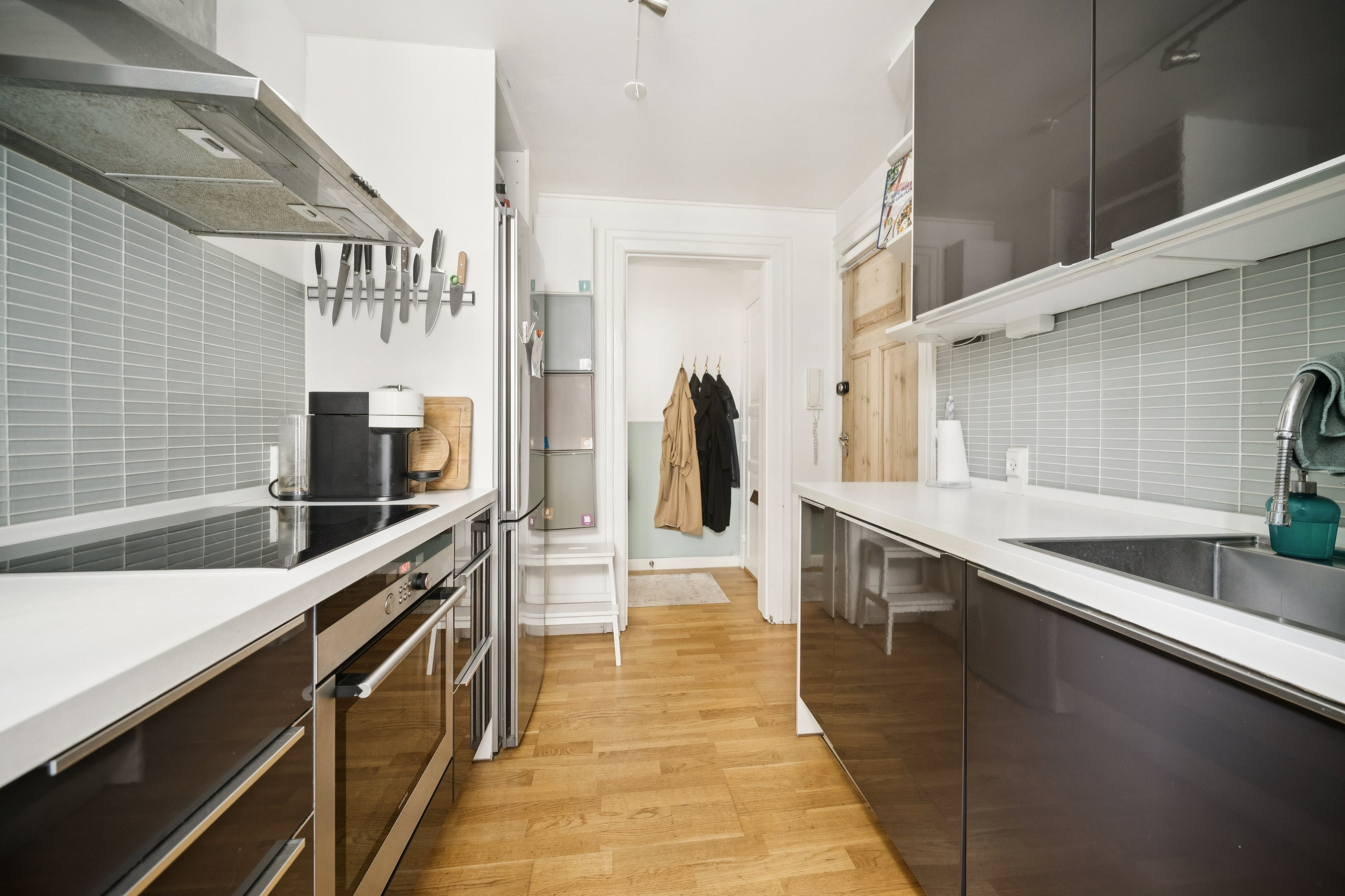 Fremhævet køkken billede i fuldskærmstilstand. Billede af Frederiksvej 20, 1. th., 2000 Frederiksberg