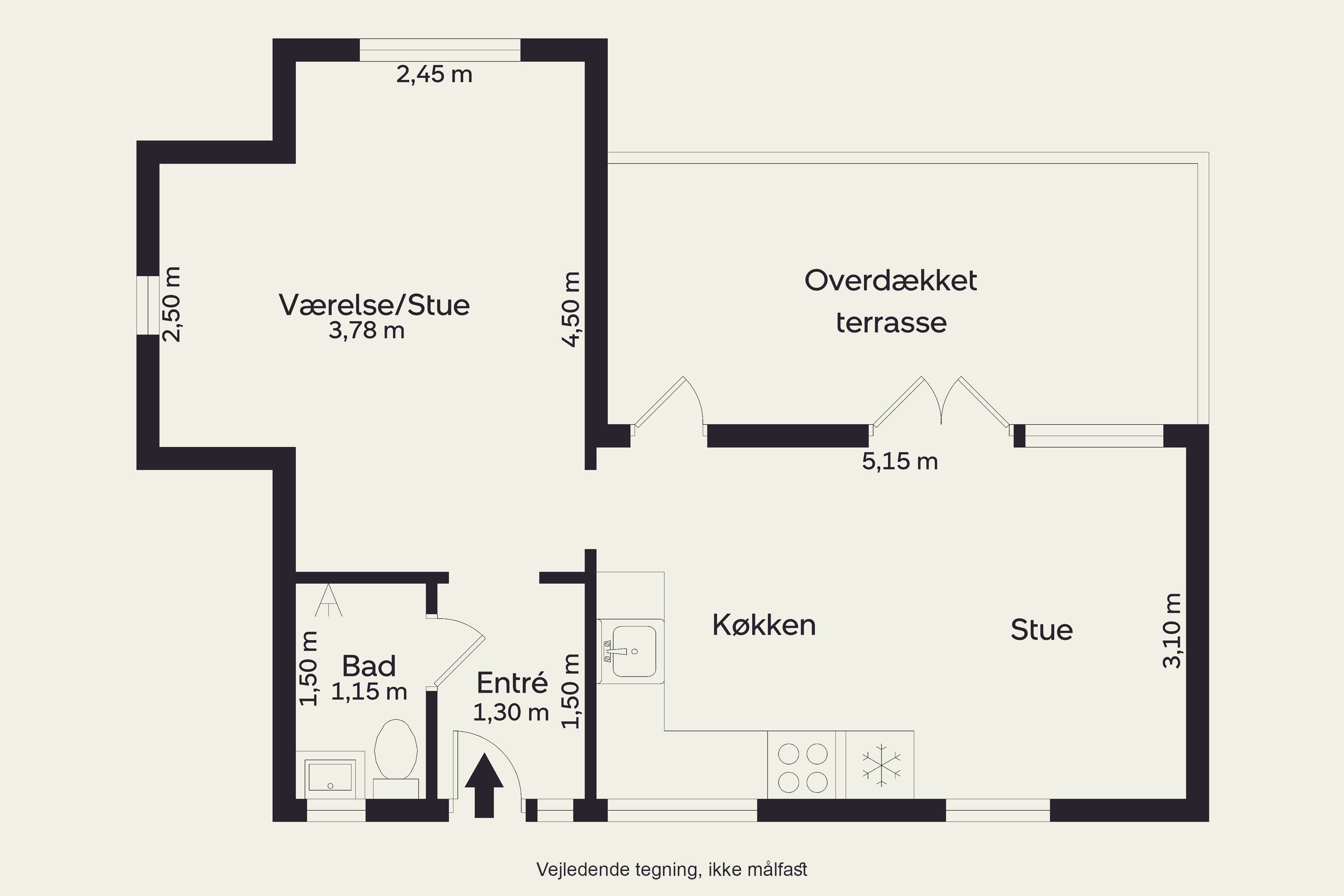 Plantegninger billede af Hf. Sano 122, 2770 Kastrup