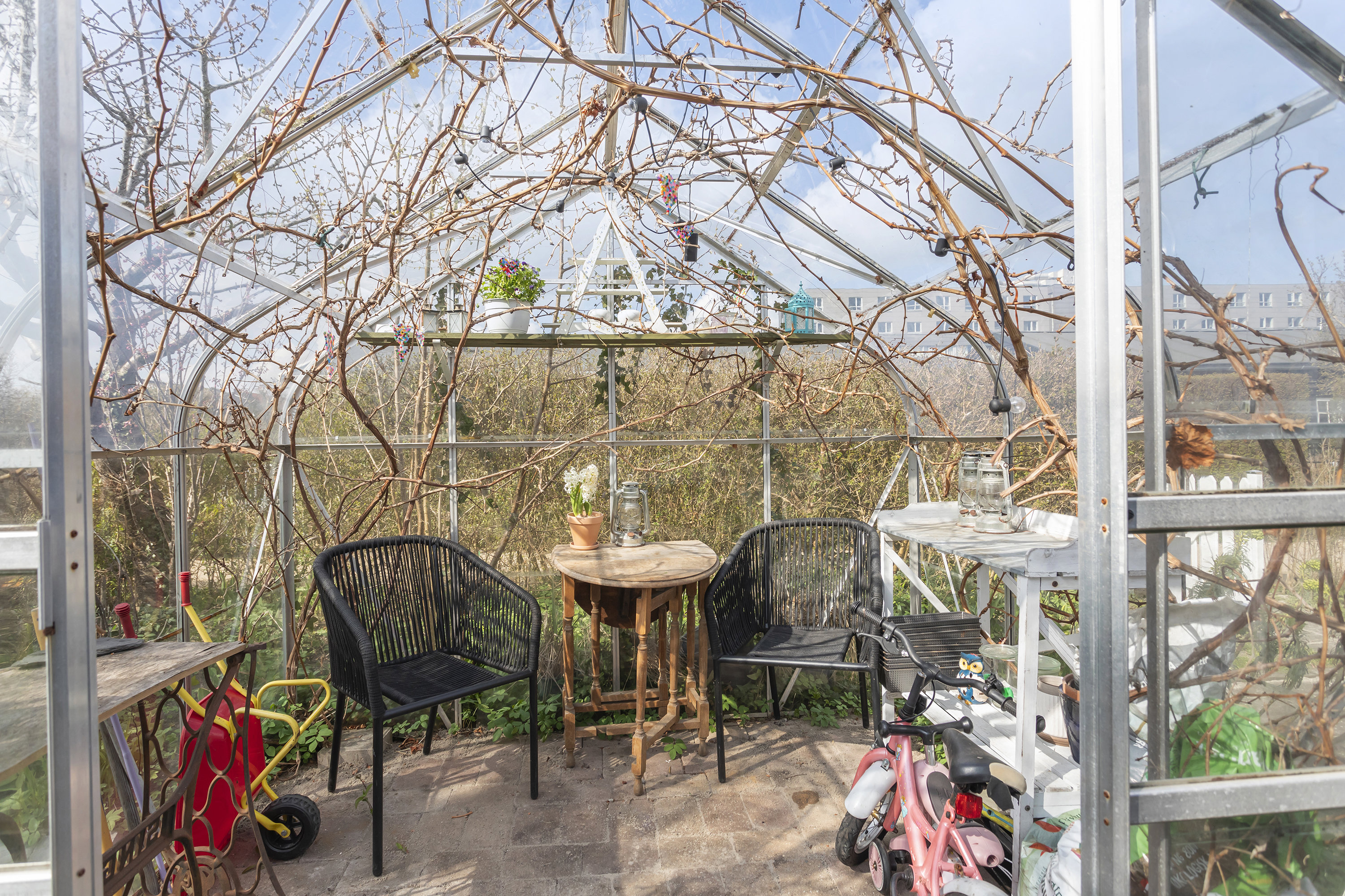 Fremhævet overdækket terrasse billede i fuldskærmstilstand. Billede af Hf. Sano 122, 2770 Kastrup