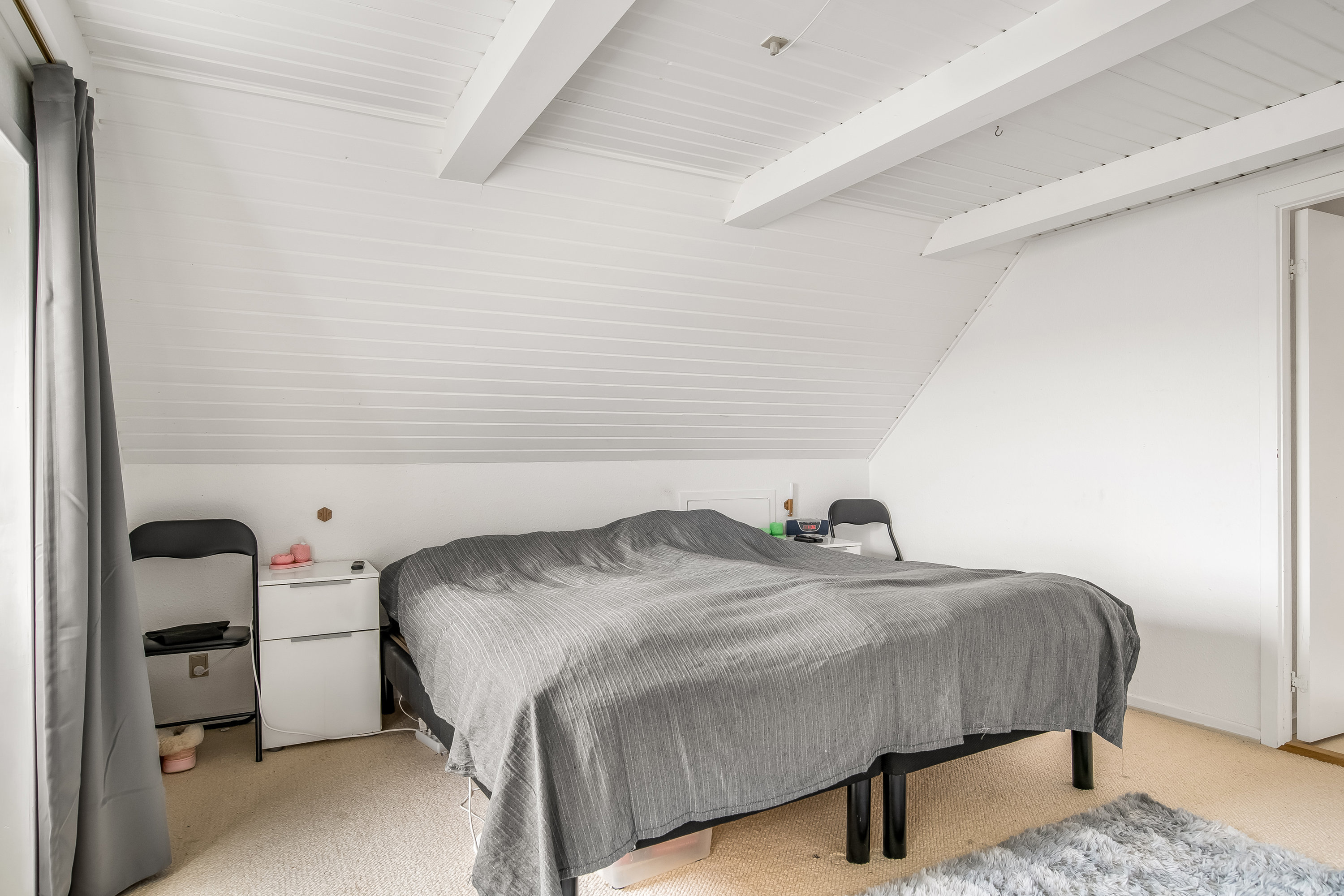 Fremhævet soveværelse billede i fuldskærmstilstand. Billede af Fjald 6, Halgårde, 7500 Holstebro