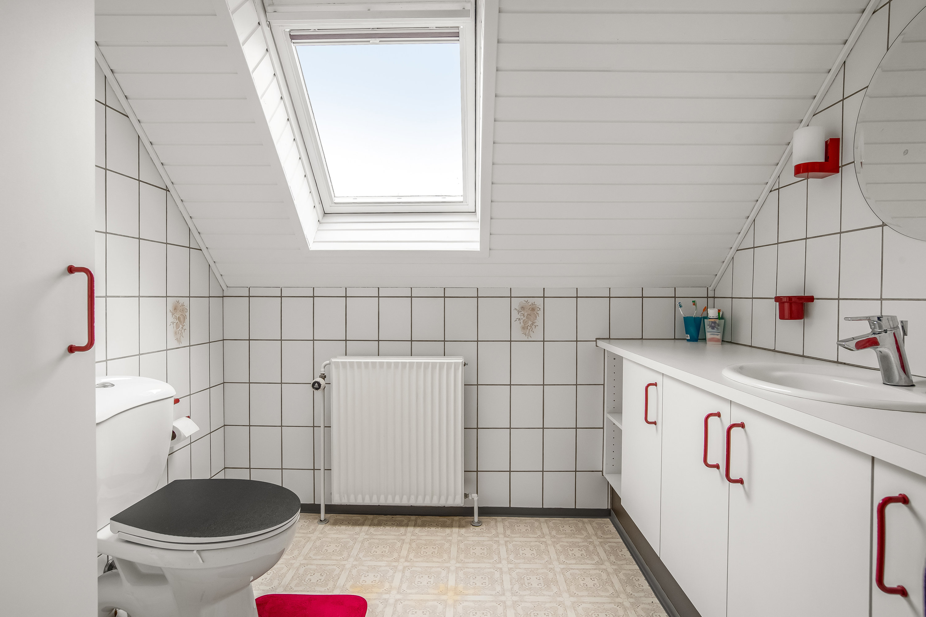 Fremhævet badeværelse billede i fuldskærmstilstand. Billede af Fjald 6, Halgårde, 7500 Holstebro