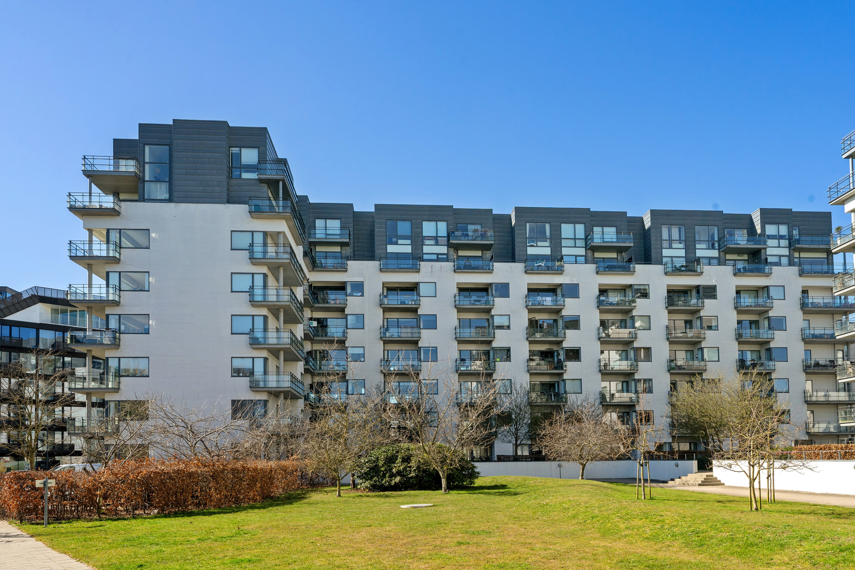 Fremhævet facade billede i fuldskærmstilstand. Billede af Jens Otto Krags Gade 6, 1. th., 2300 København S