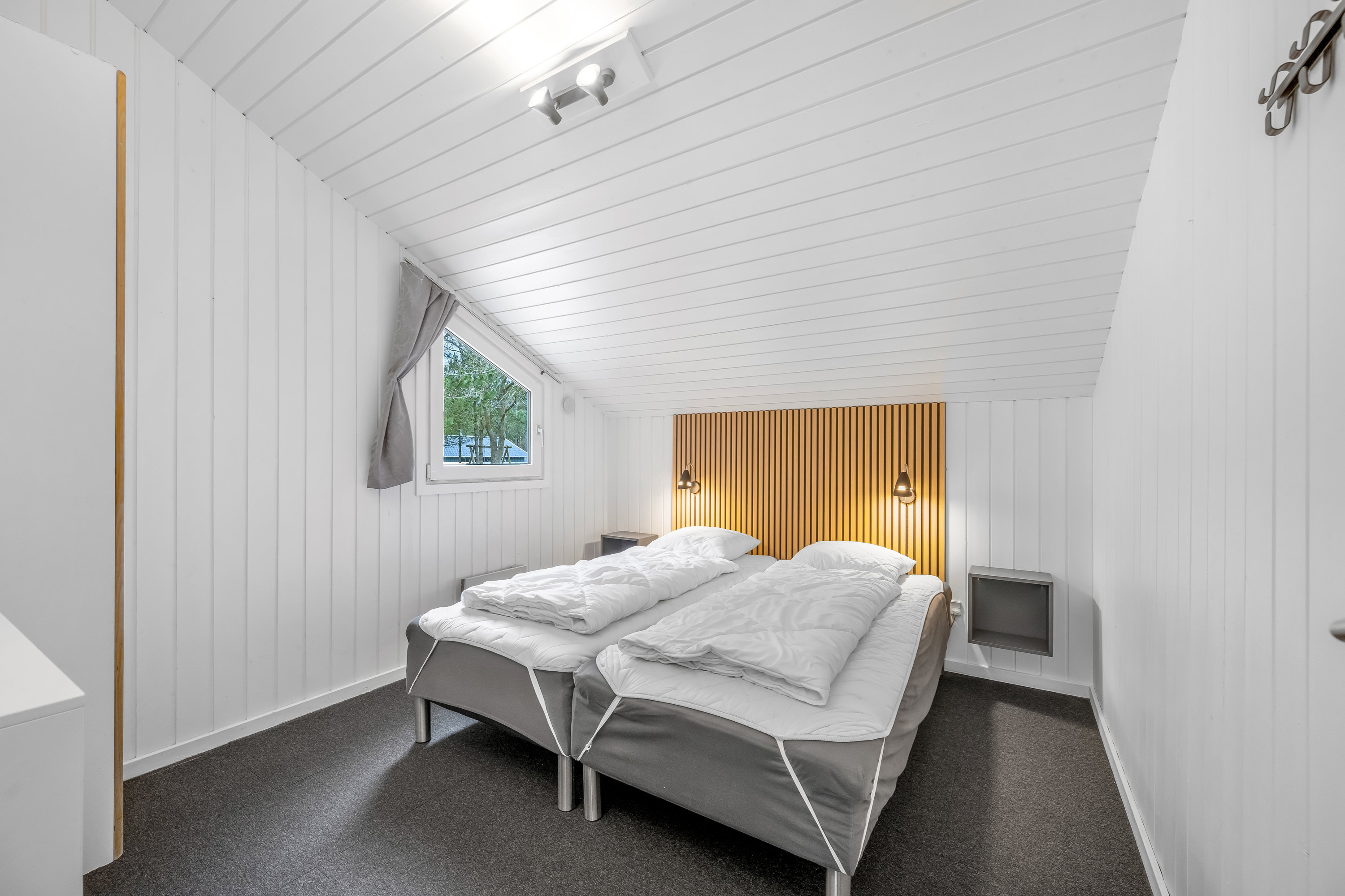 Fremhævet soveværelse billede i fuldskærmstilstand. Billede af Skovvang 18, Lønne, 6830 Nørre Nebel