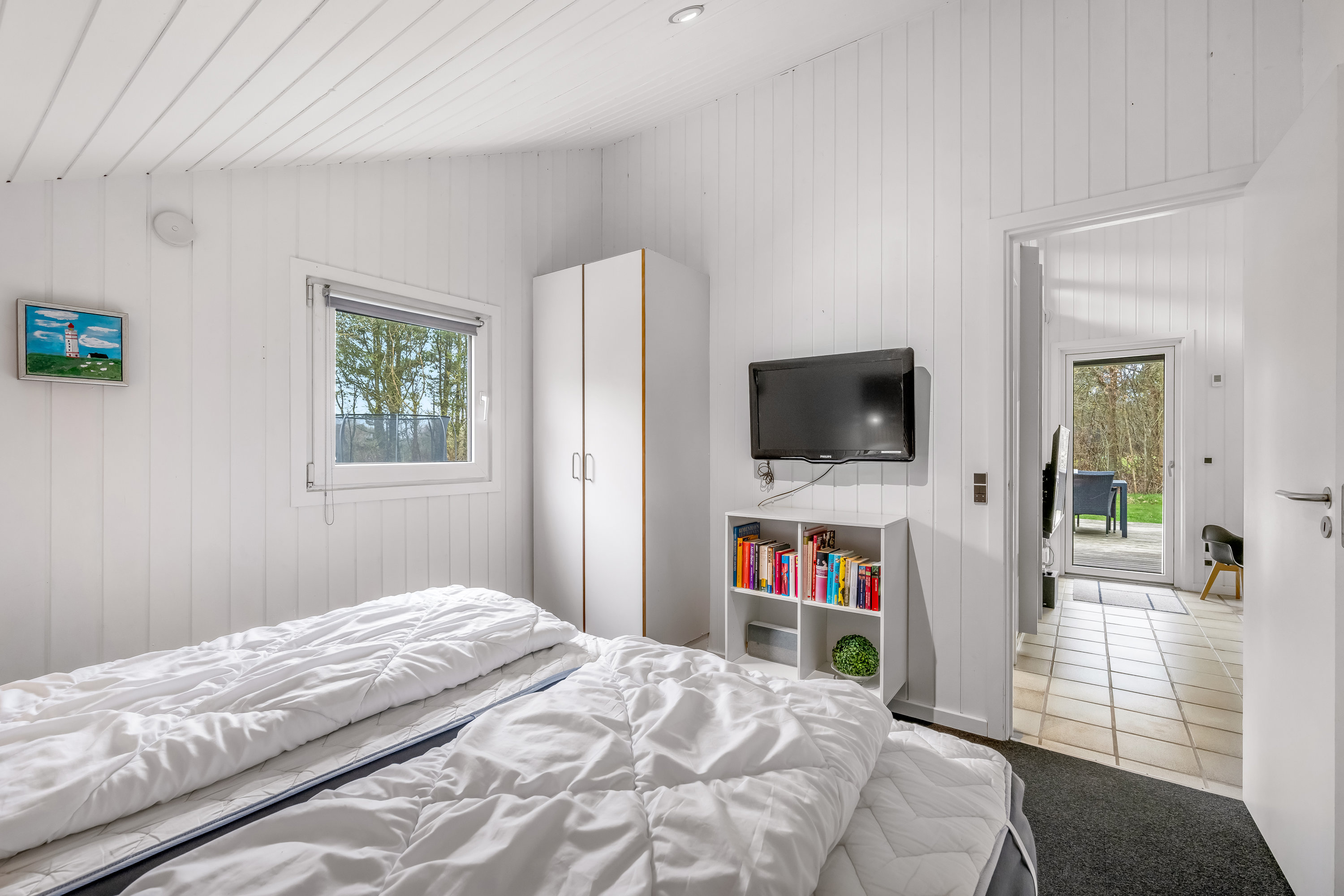 Fremhævet soveværelse billede i fuldskærmstilstand. Billede af Skovvang 18, Lønne, 6830 Nørre Nebel