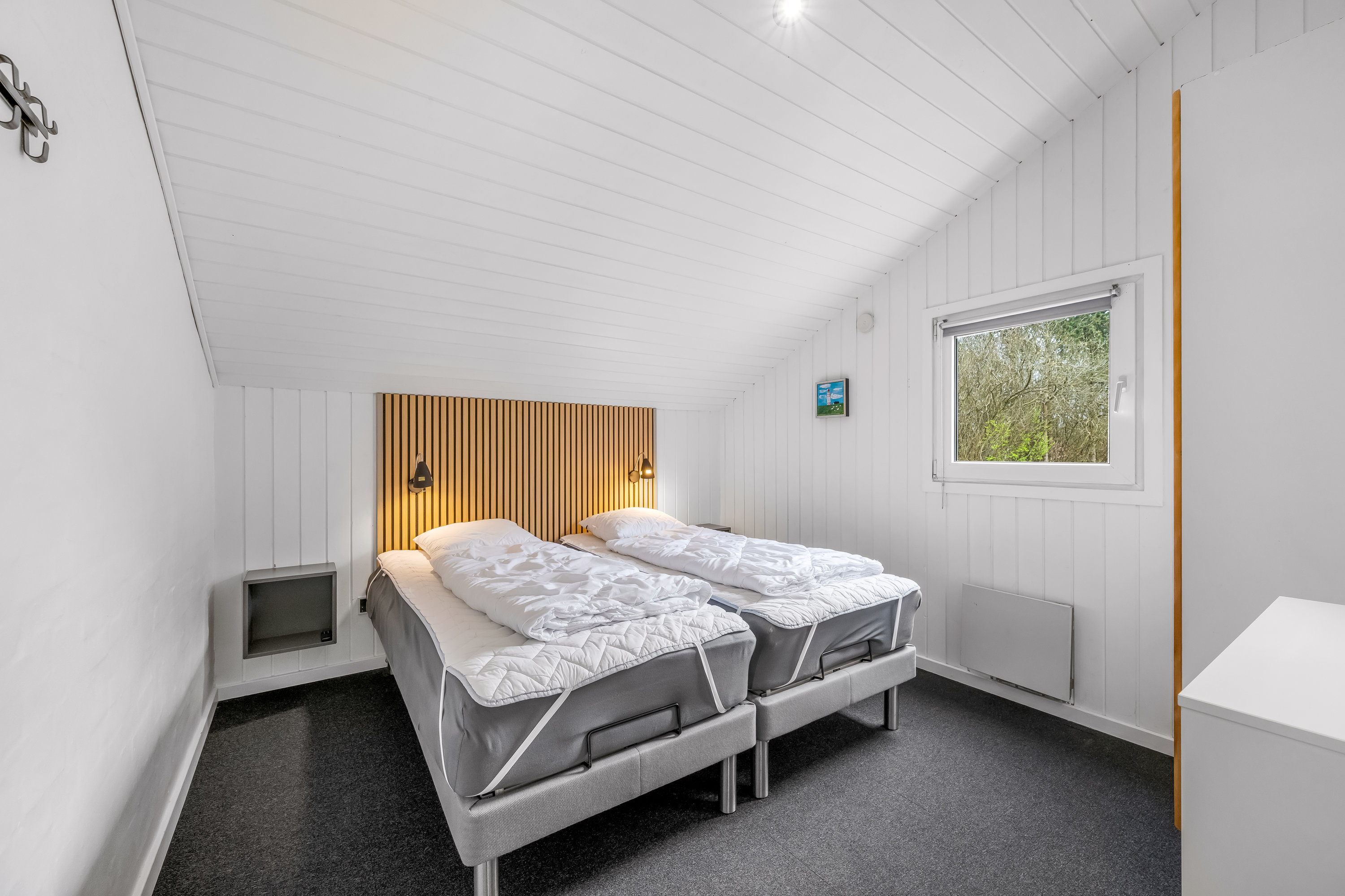 Fremhævet soveværelse billede i fuldskærmstilstand. Billede af Skovvang 18, Lønne, 6830 Nørre Nebel
