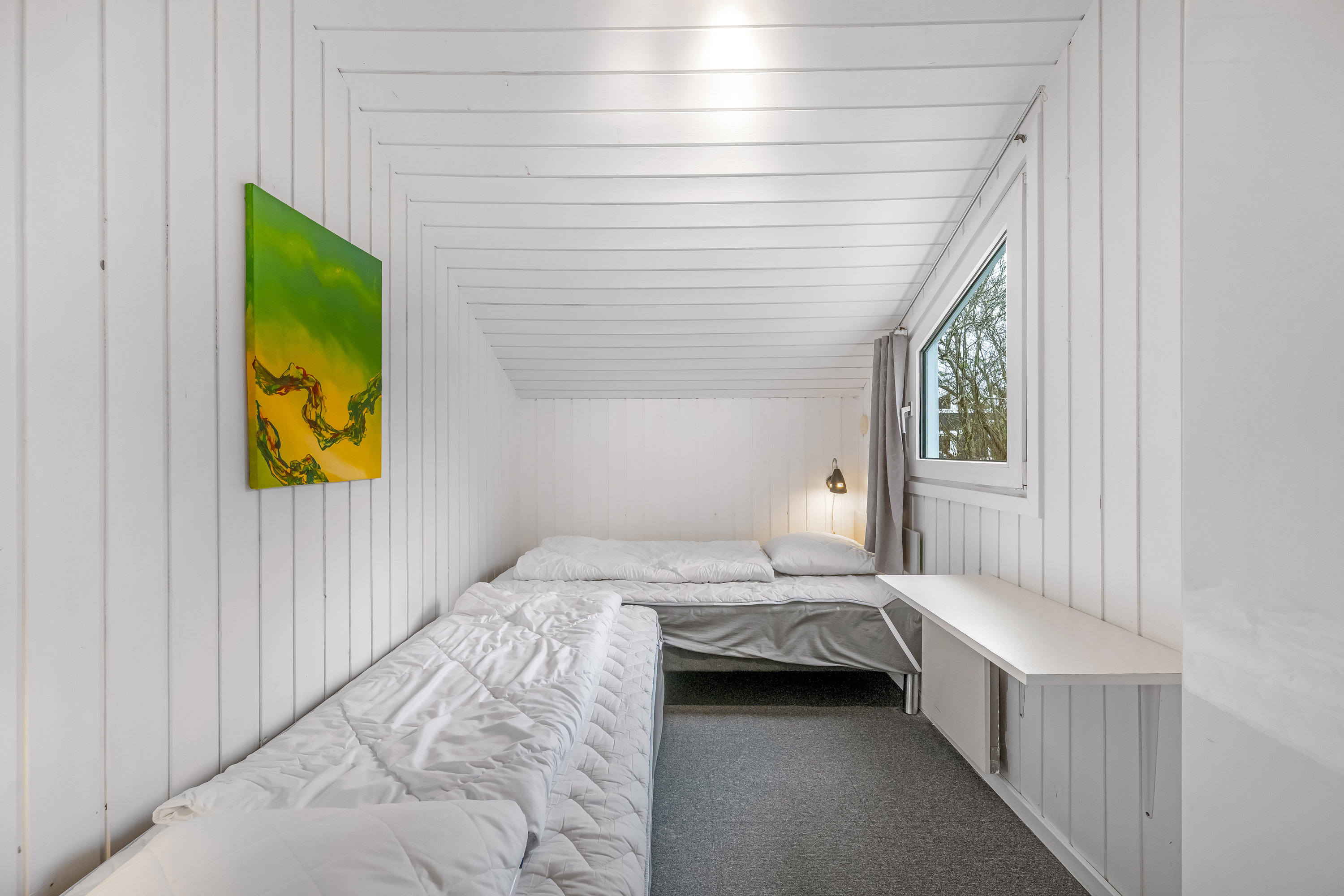 Fremhævet soveværelse billede i fuldskærmstilstand. Billede af Skovvang 18, Lønne, 6830 Nørre Nebel