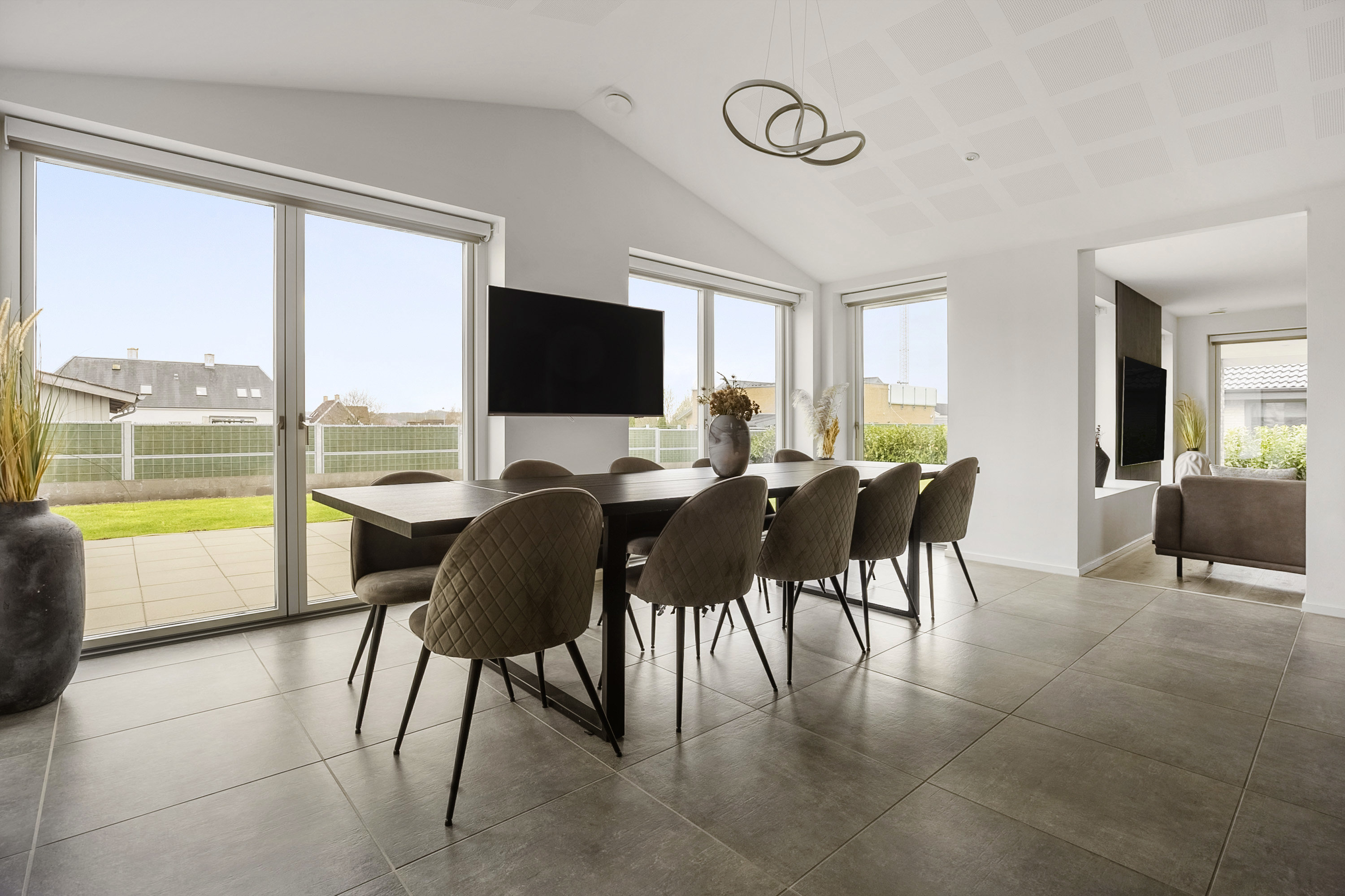 Fremhævet spisestue billede i fuldskærmstilstand. Billede af Marielystvej 48, Nr Bjert, 6000 Kolding