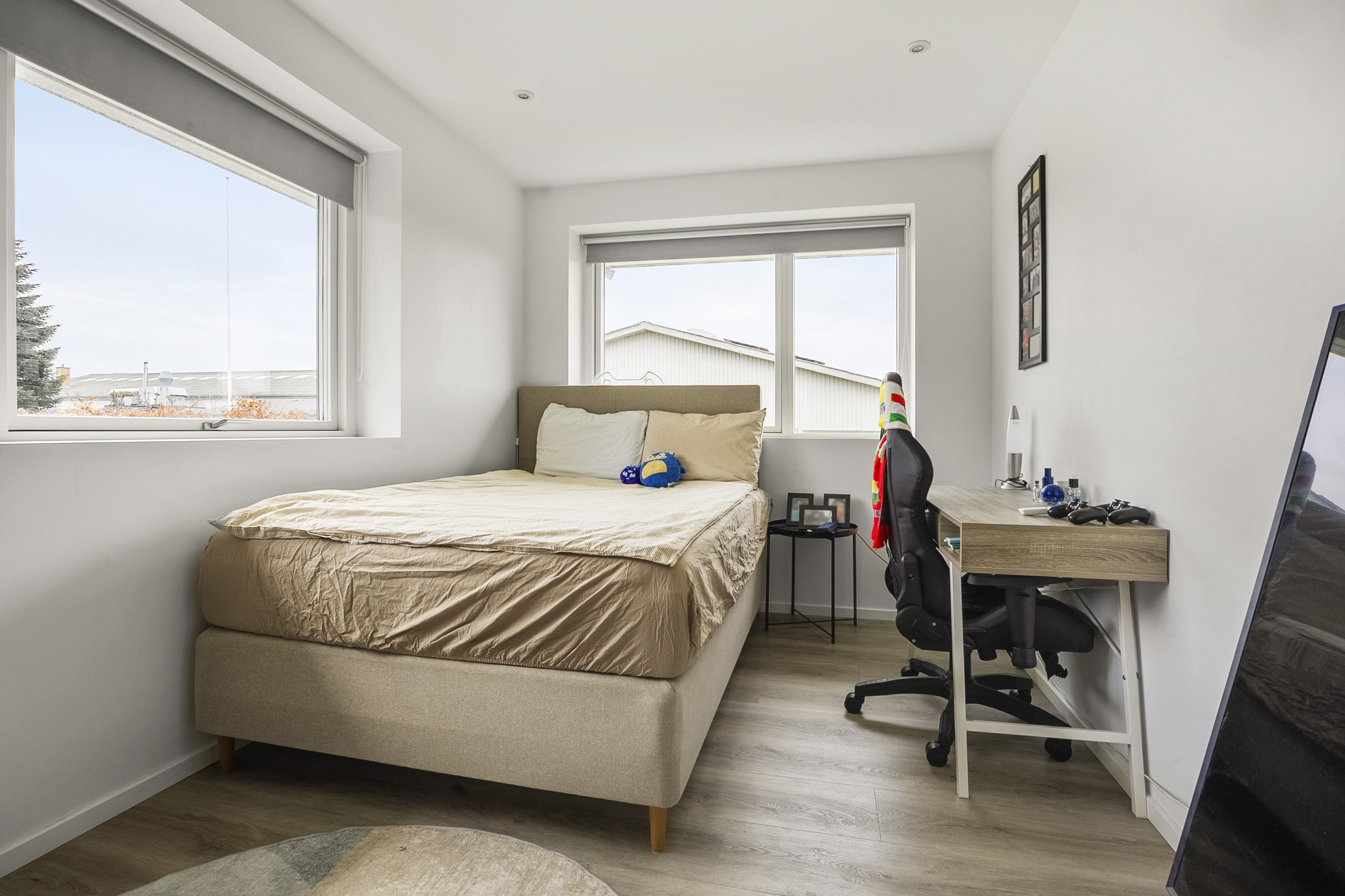 Fremhævet soveværelse billede i fuldskærmstilstand. Billede af Marielystvej 48, Nr Bjert, 6000 Kolding