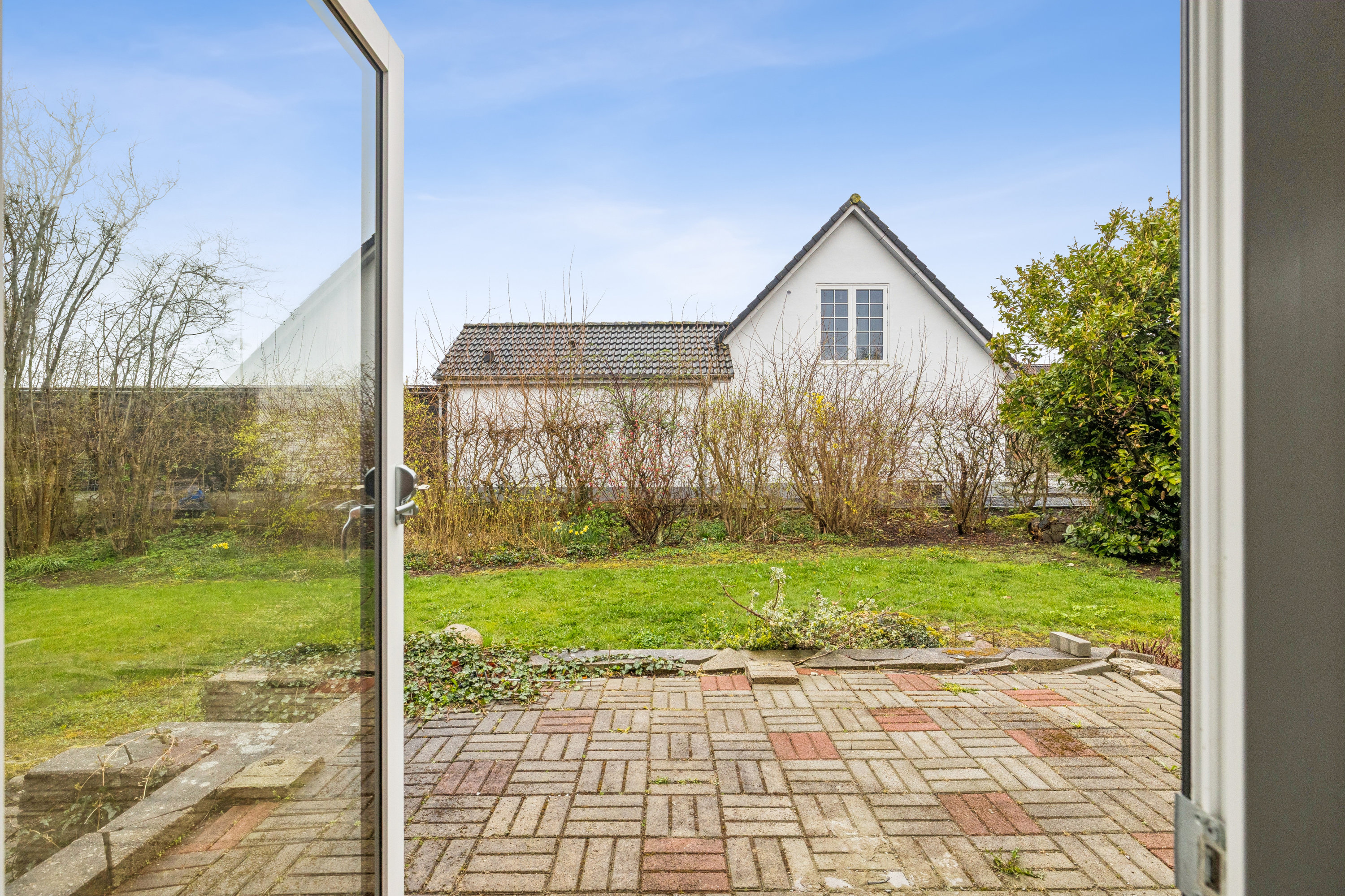 Fremhævet terrasse billede i fuldskærmstilstand. Billede af Vestermarksvej 5, 9610 Nørager