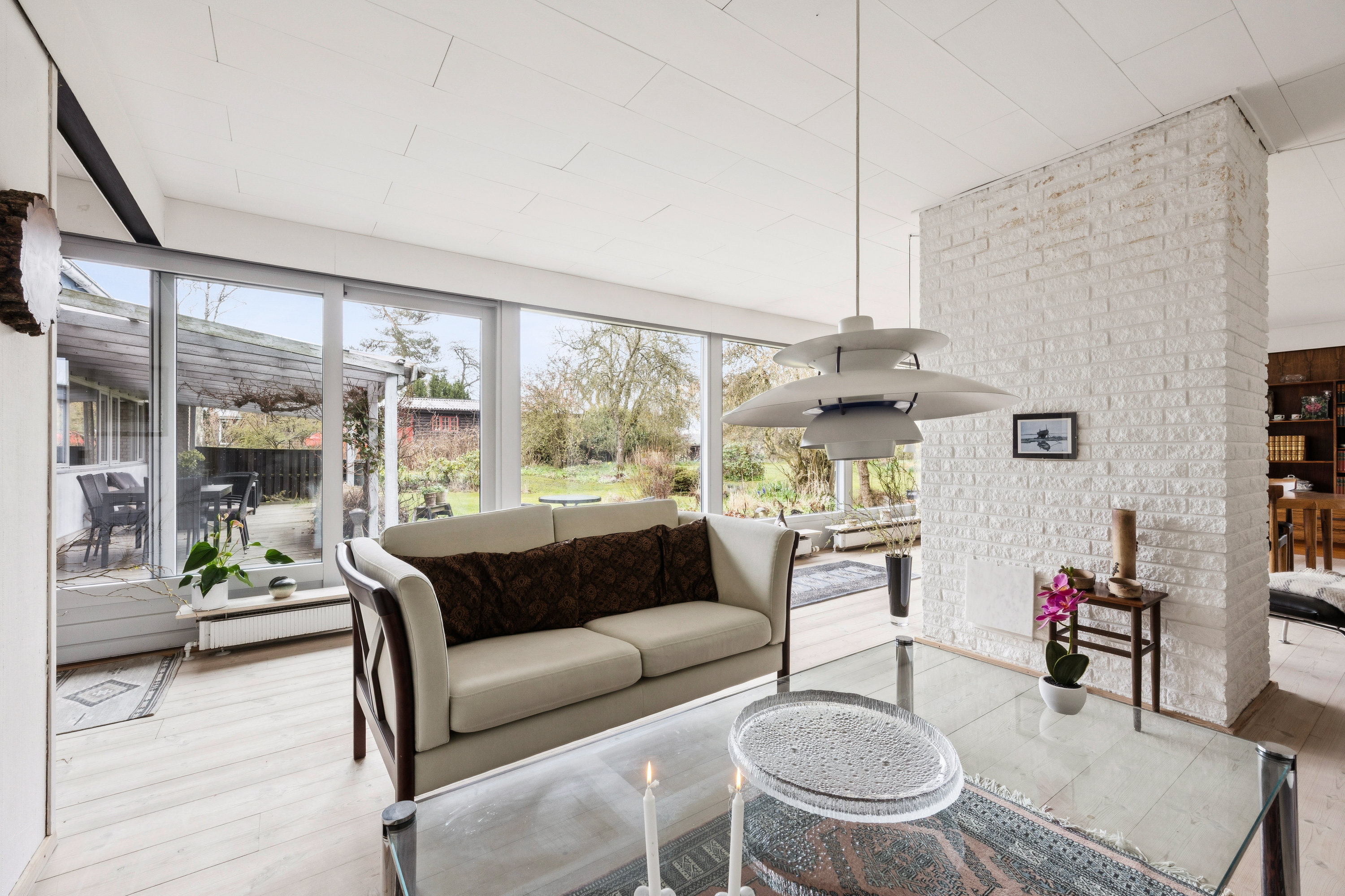 Fremhævet stue billede i fuldskærmstilstand. Billede af Krogvej 4, Stubberup, 4140 Borup