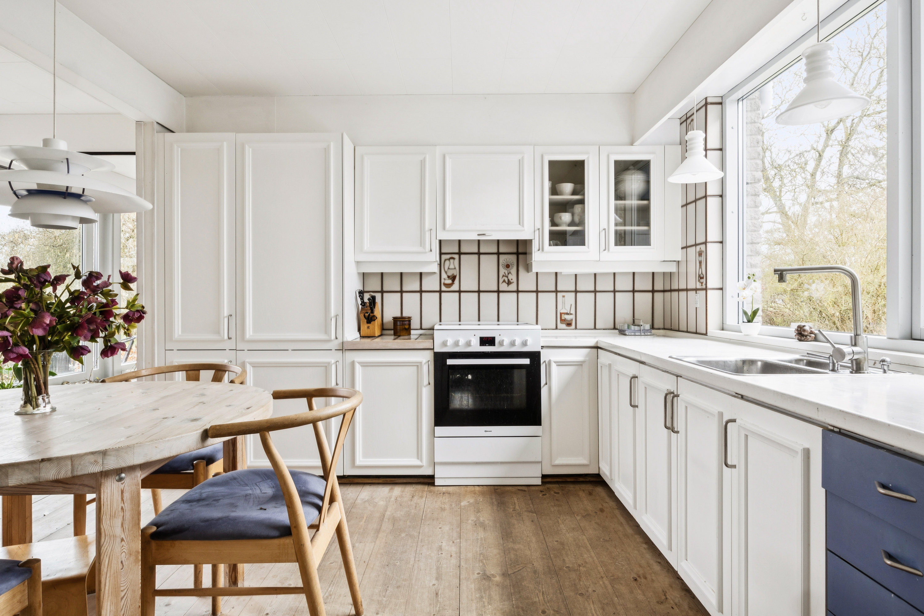 Fremhævet køkken billede i fuldskærmstilstand. Billede af Krogvej 4, Stubberup, 4140 Borup