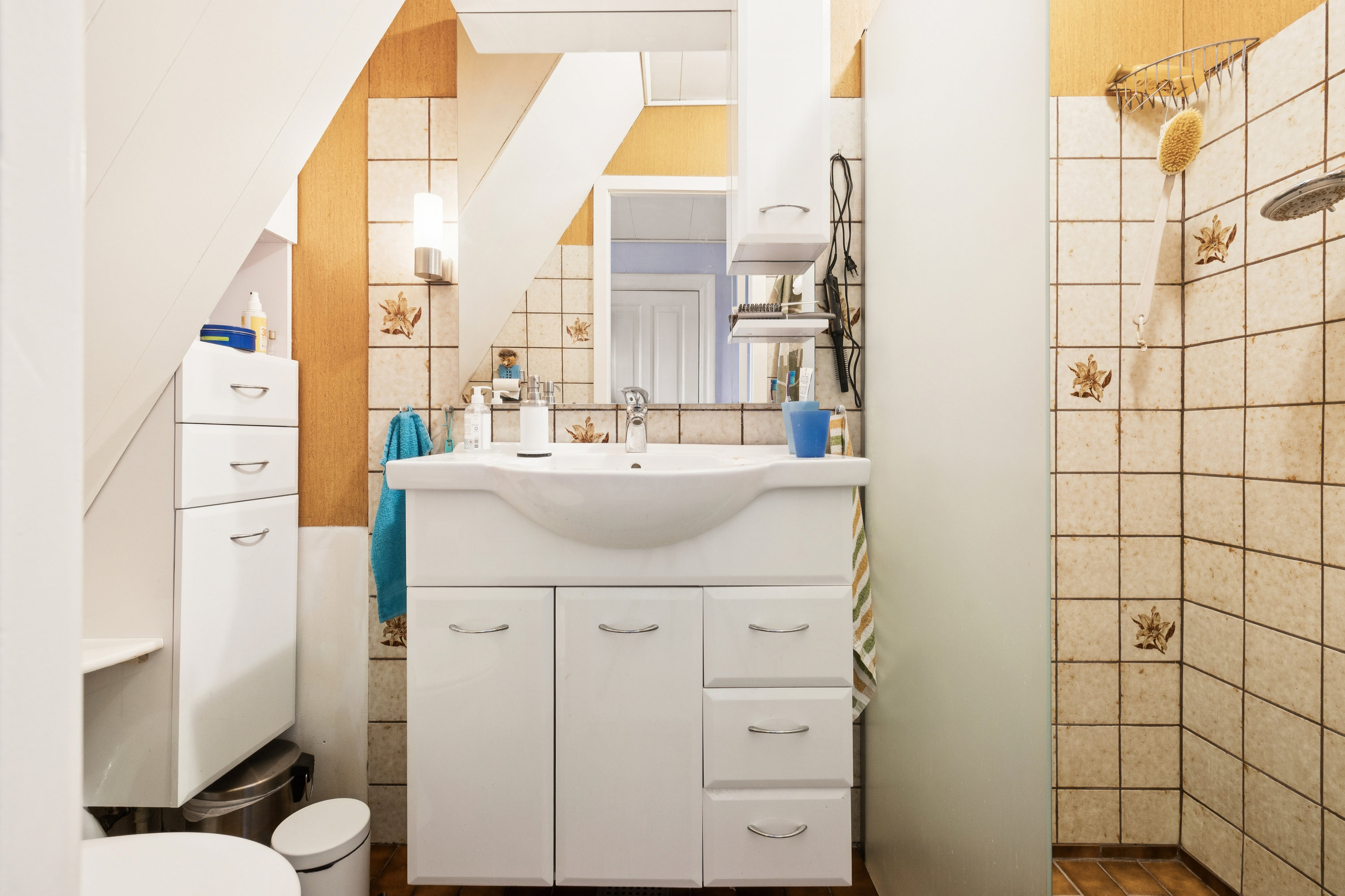 Fremhævet badeværelse billede i fuldskærmstilstand. Billede af Nr Redsøvej 2, Redsø, 9500 Hobro