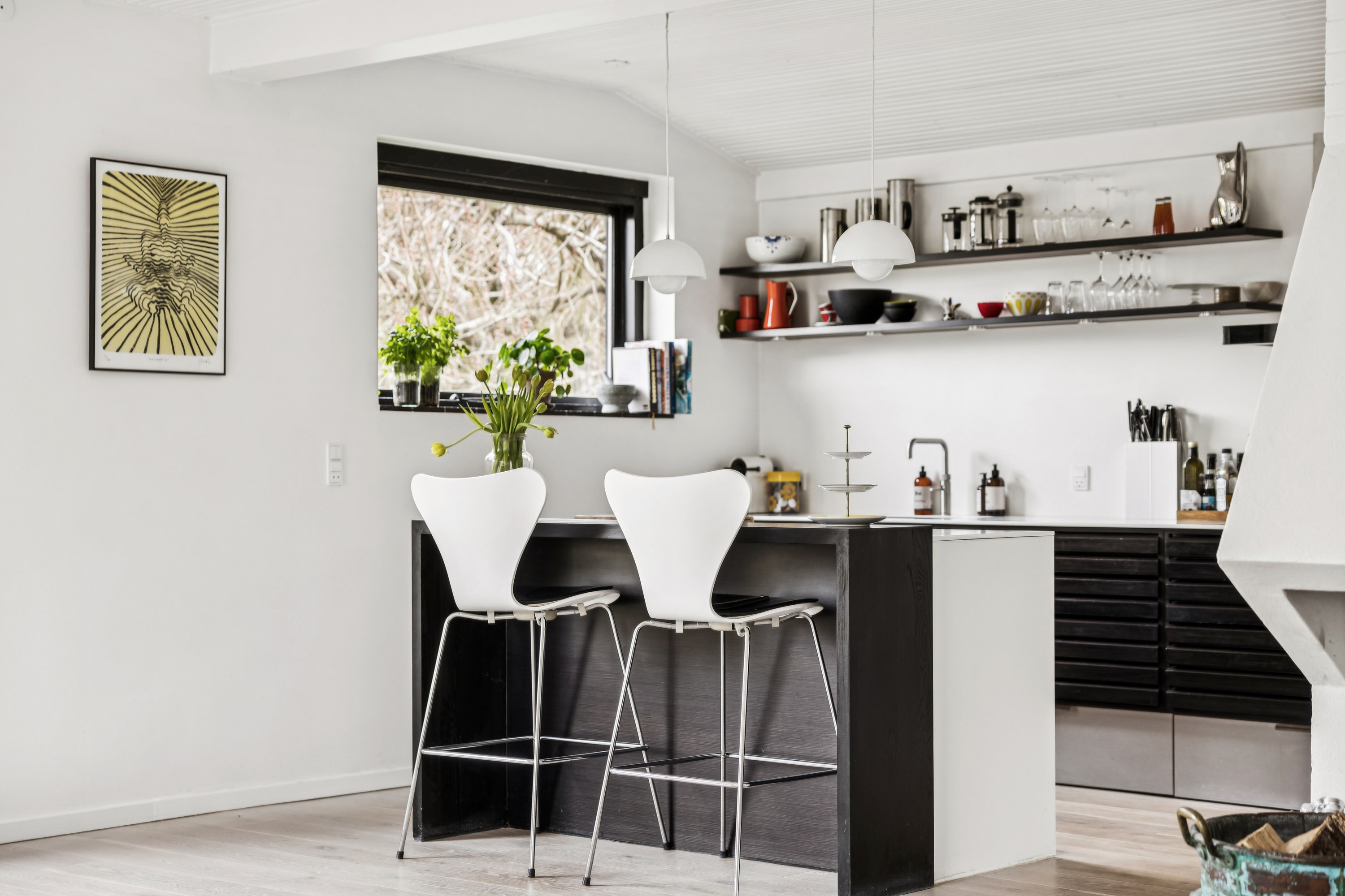 Fremhævet køkken billede i fuldskærmstilstand. Billede af Glaciset 44B, 2800 Kongens Lyngby