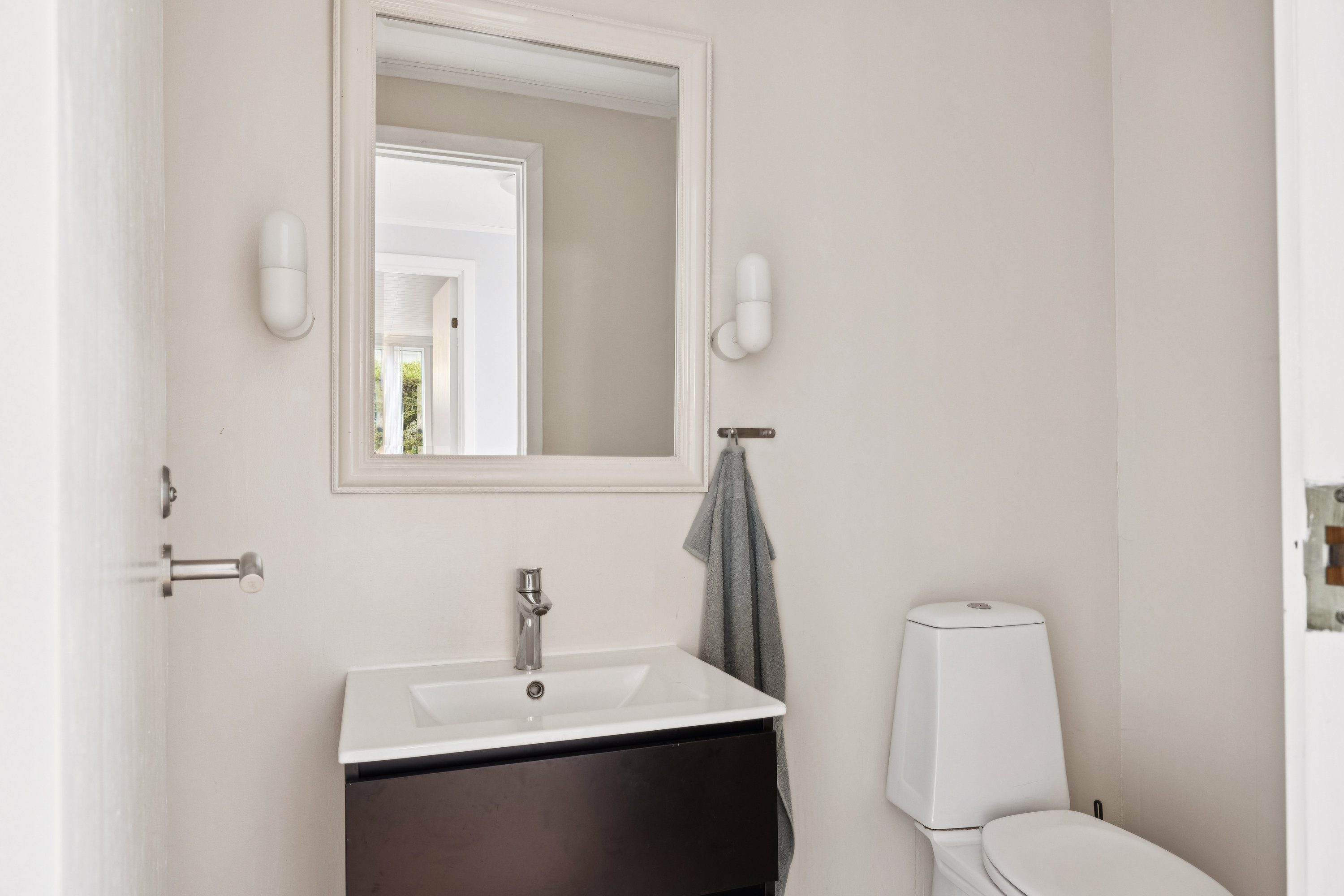 Fremhævet badeværelse billede i fuldskærmstilstand. Billede af Egevænget 8, 7850 Stoholm Jyll