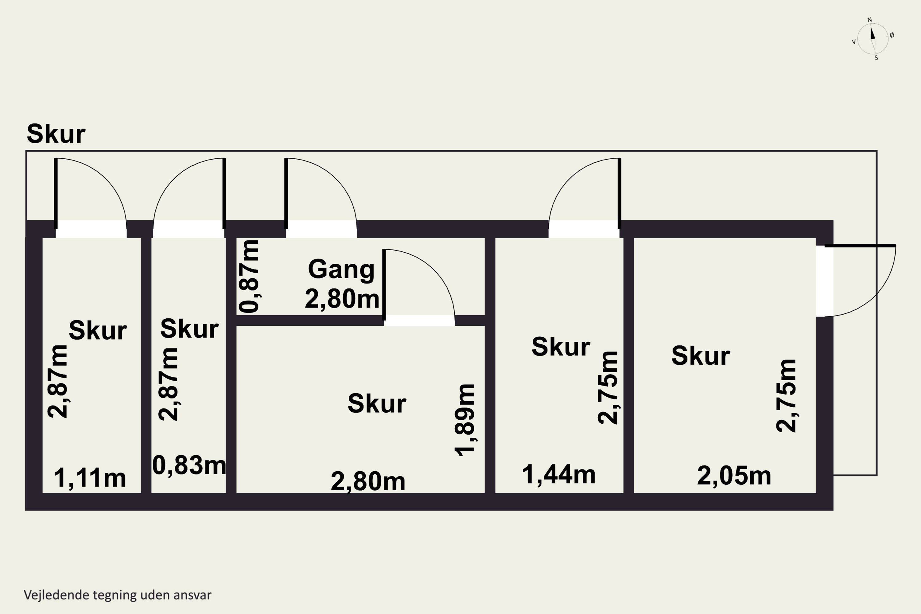 Plantegninger billede af Fyrrestien Vest 4, Bjerge Sydstrand, 4480 Store Fuglede
