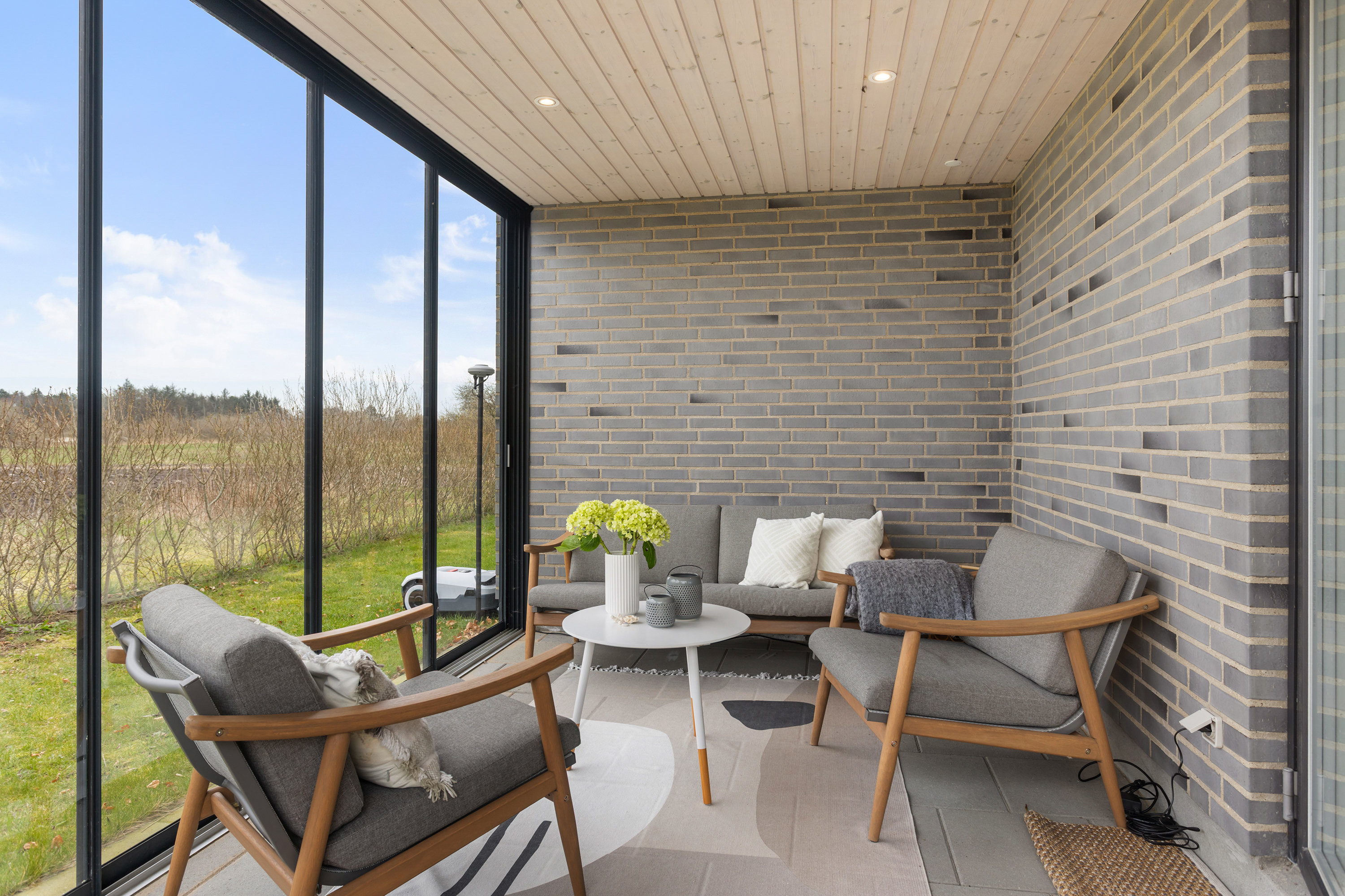 Fremhævet overdækket terrasse billede i fuldskærmstilstand. Billede af Golfvej 62, 9900 Frederikshavn