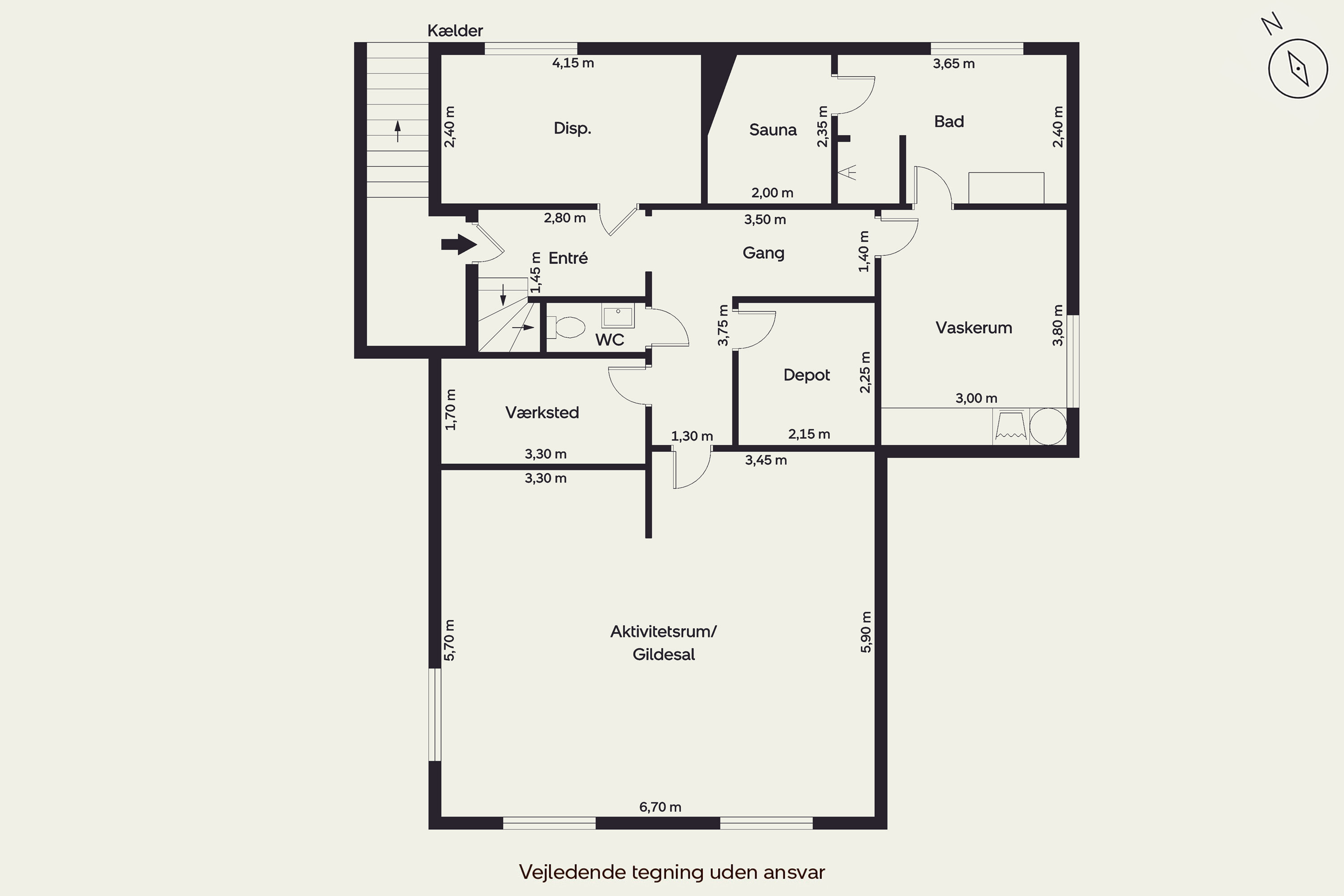 Plantegninger billede af Sandbakken 9, 6710 Esbjerg V