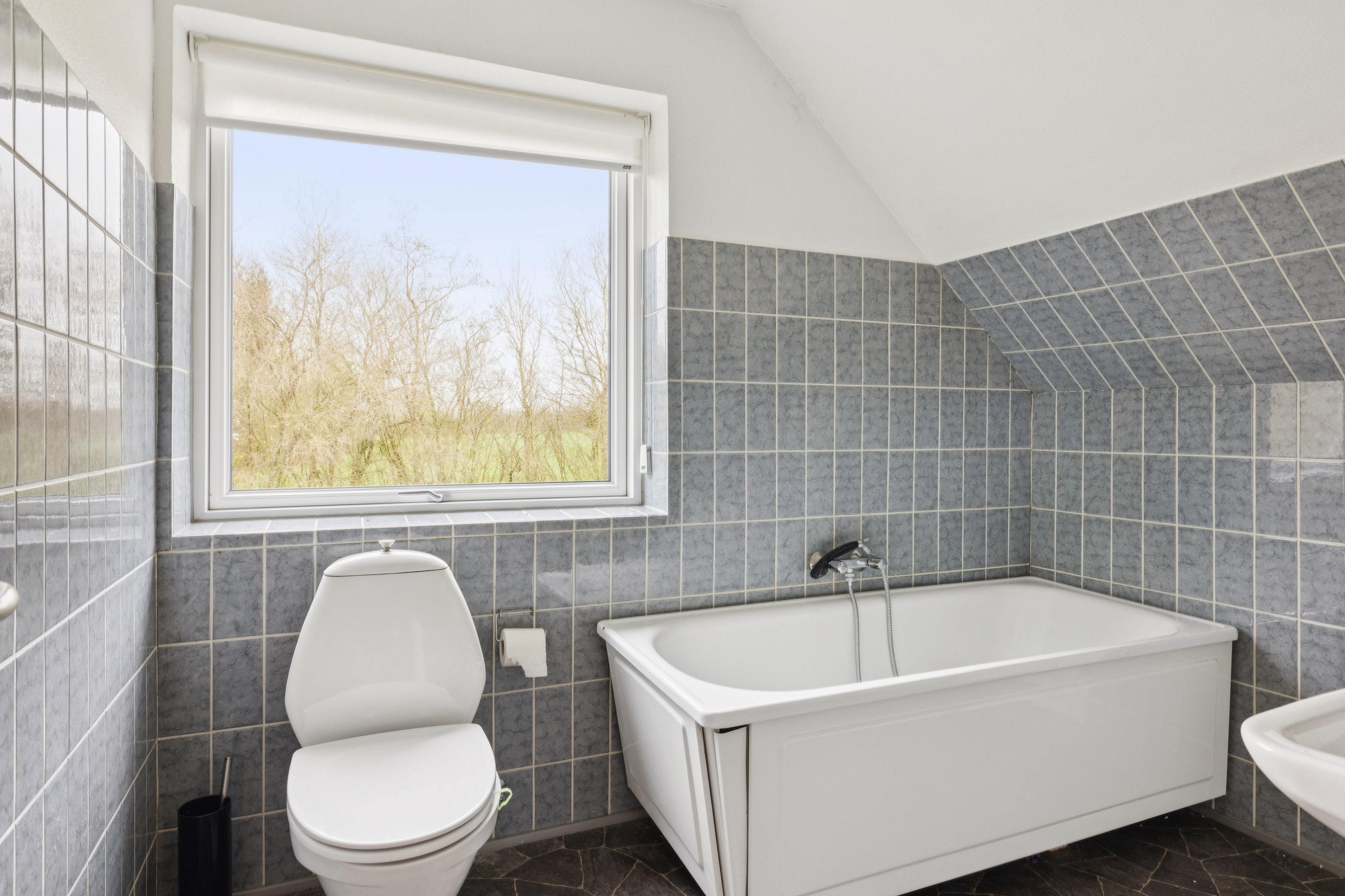 Fremhævet badeværelse billede i fuldskærmstilstand. Billede af Nørrehedevej 17, Sjørup, 8800 Viborg