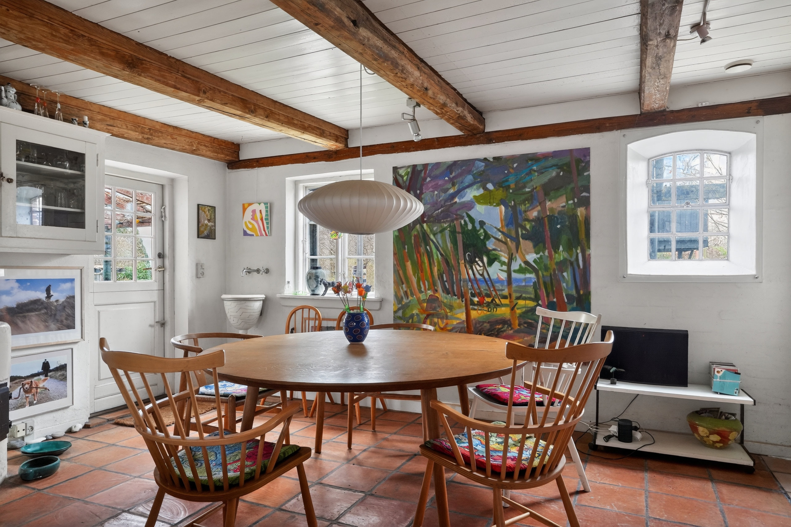 Fremhævet spisestue billede i fuldskærmstilstand. Billede af Løvstræde 4, 4581 Rørvig