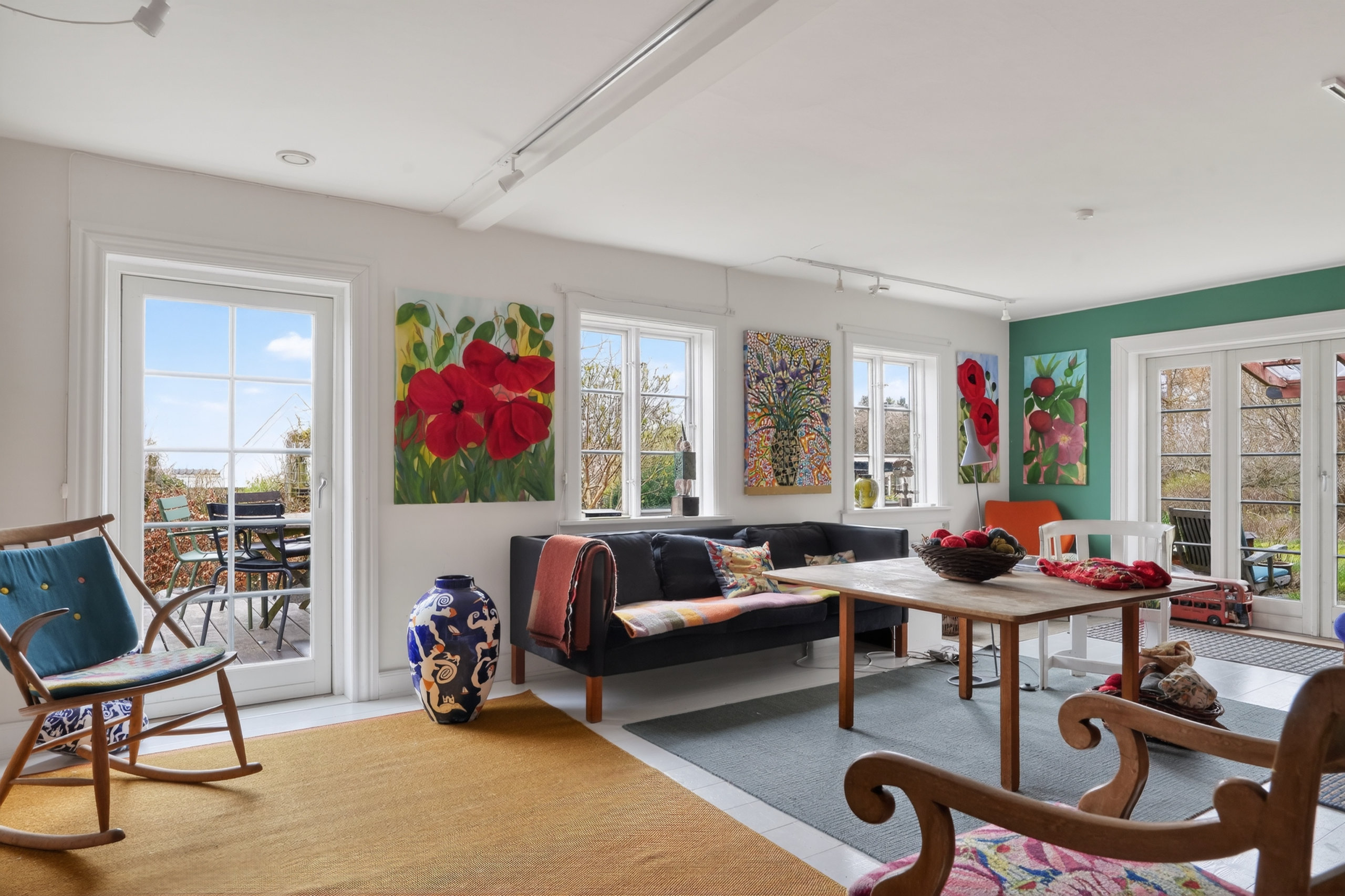 Fremhævet stue billede i fuldskærmstilstand. Billede af Løvstræde 4, 4581 Rørvig