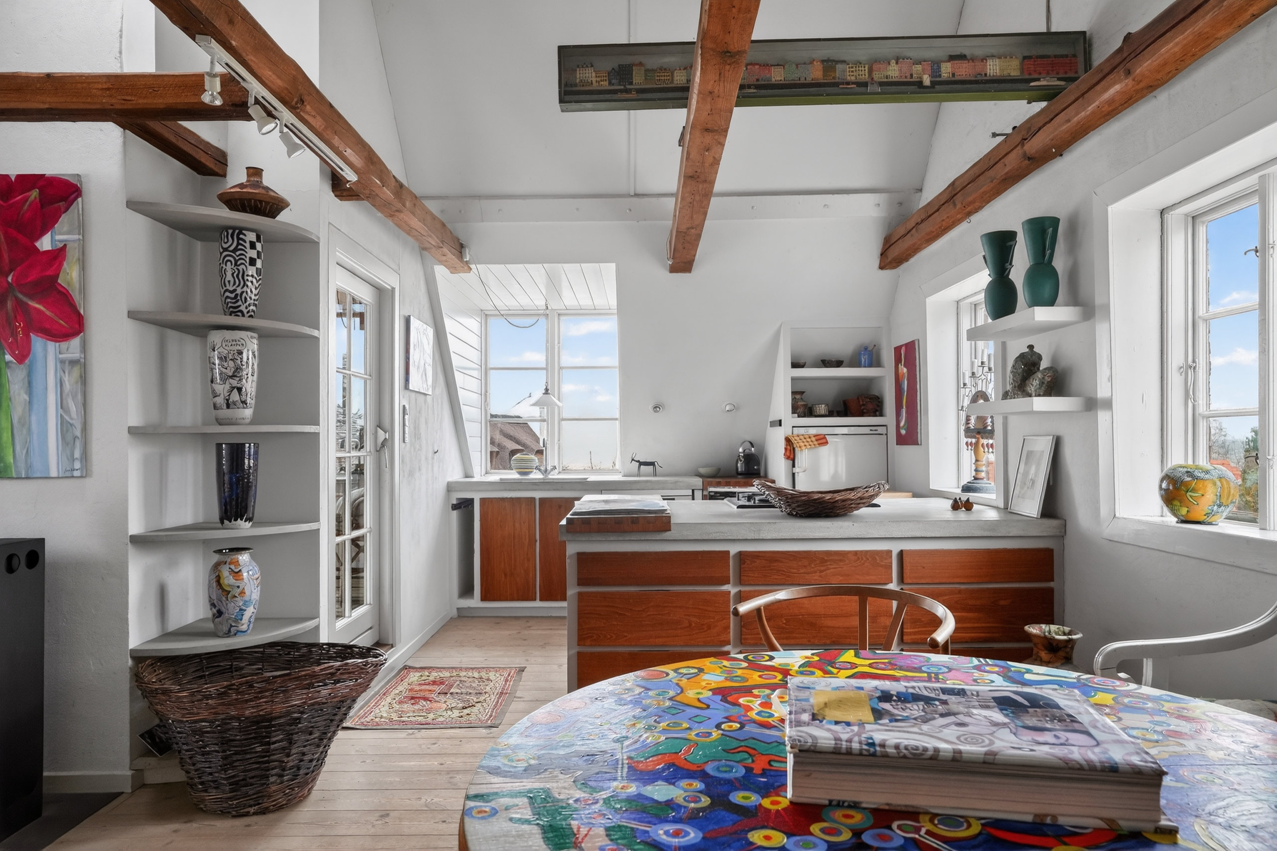 Fremhævet køkken billede i fuldskærmstilstand. Billede af Løvstræde 4, 4581 Rørvig