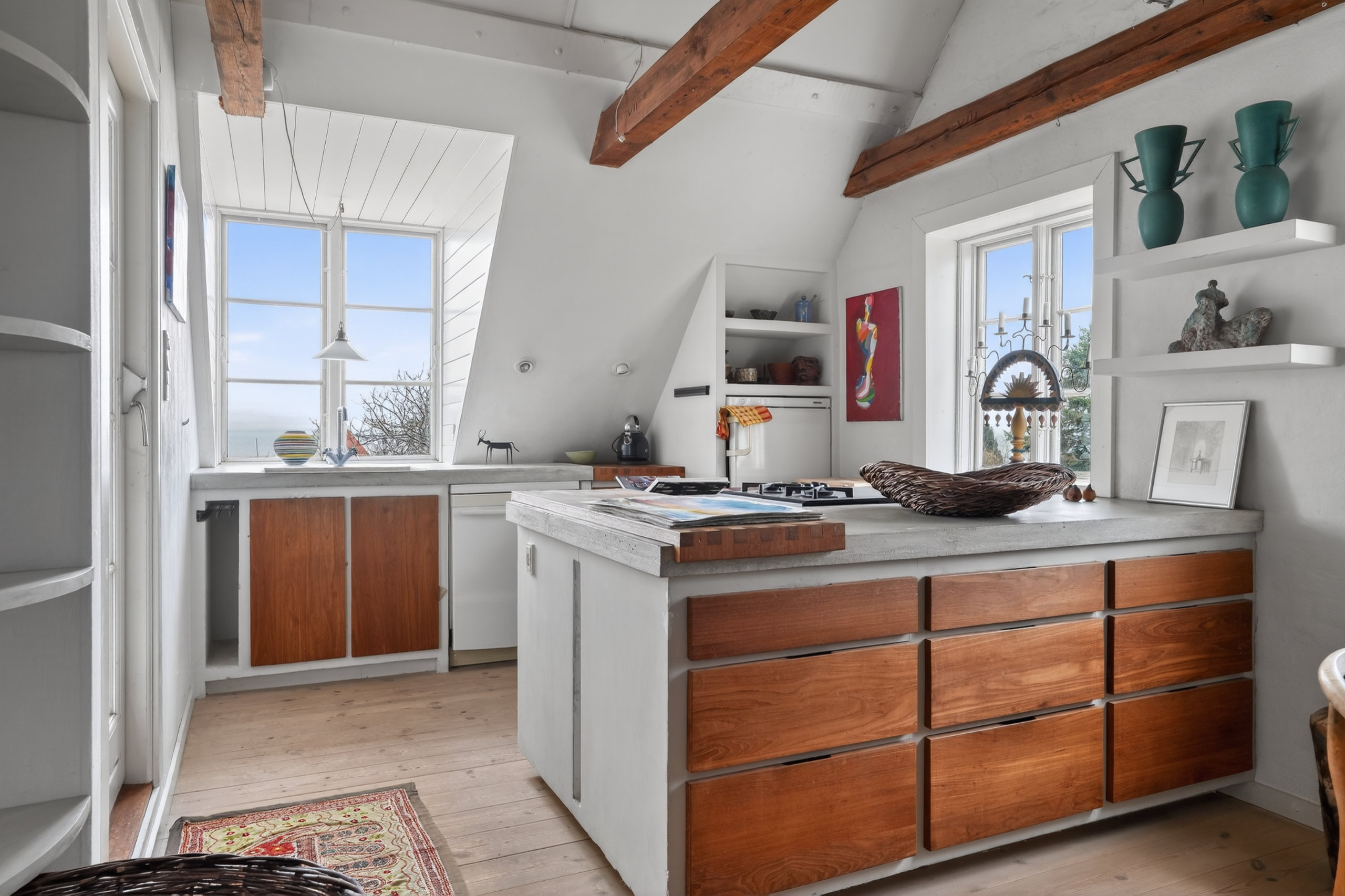 Fremhævet køkken billede i fuldskærmstilstand. Billede af Løvstræde 4, 4581 Rørvig