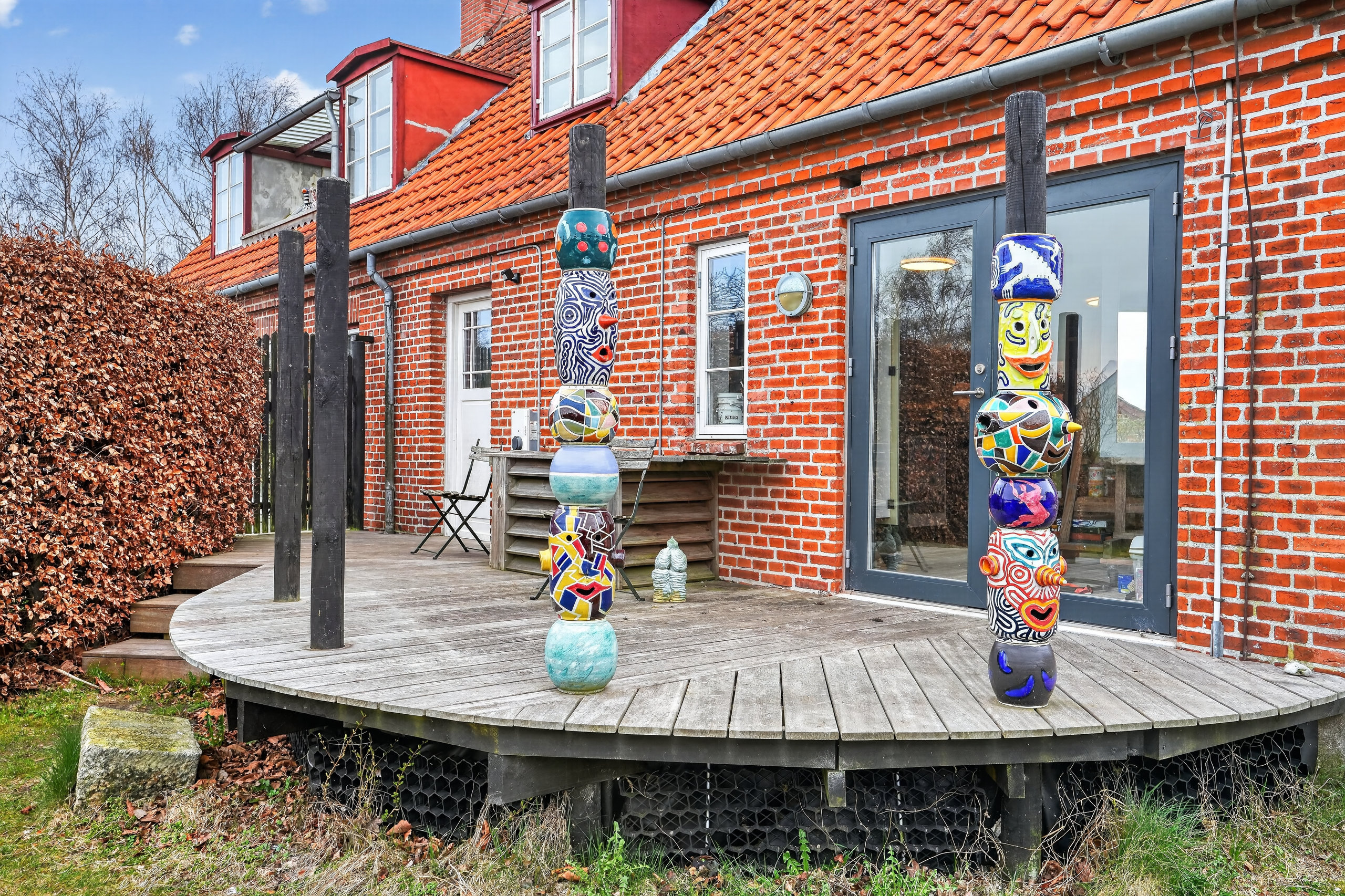 Fremhævet terrasse billede i fuldskærmstilstand. Billede af Løvstræde 4, 4581 Rørvig