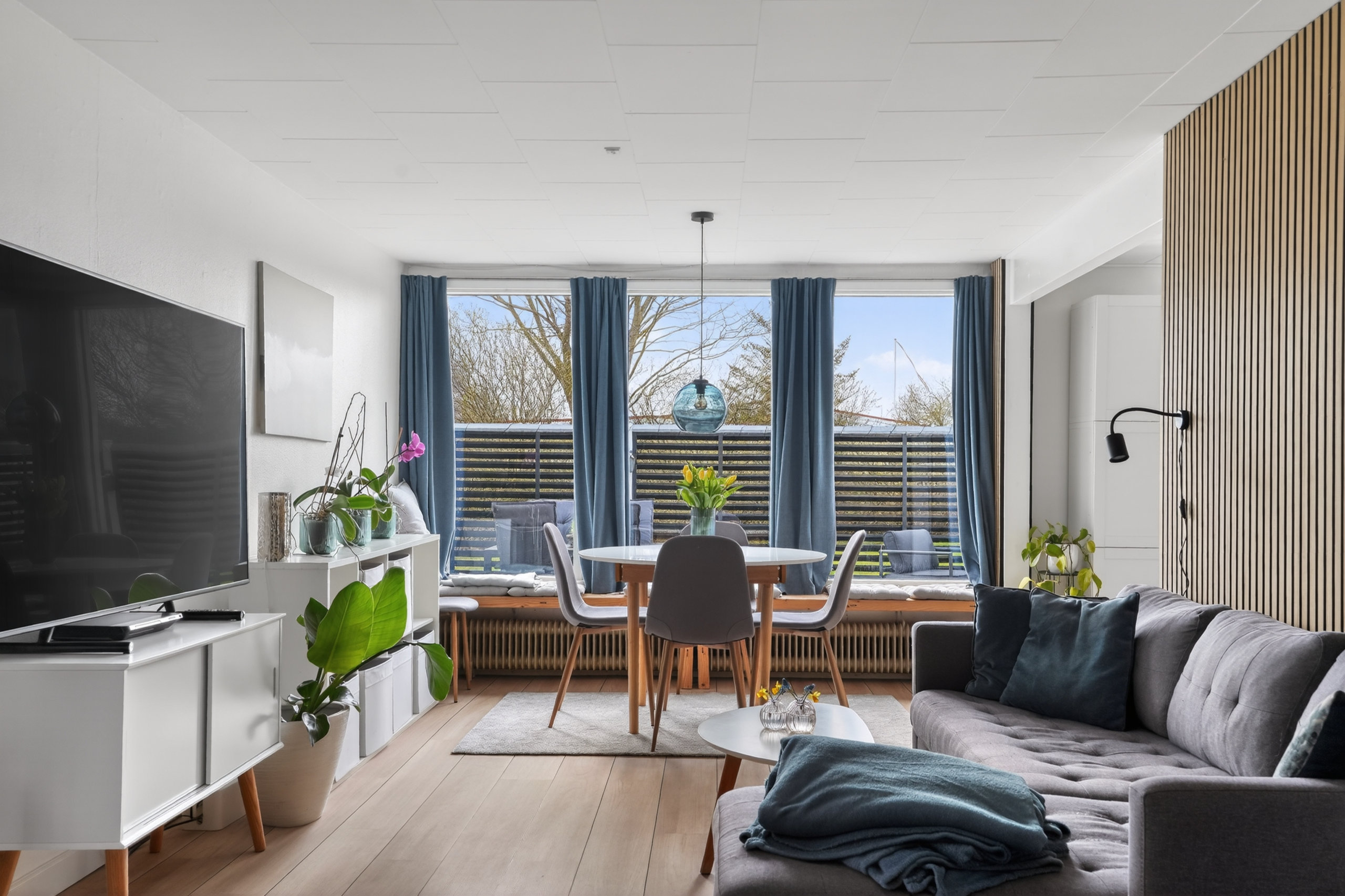 Fremhævet stue billede i fuldskærmstilstand. Billede af Kingosvej 15, 4500 Nykøbing Sj